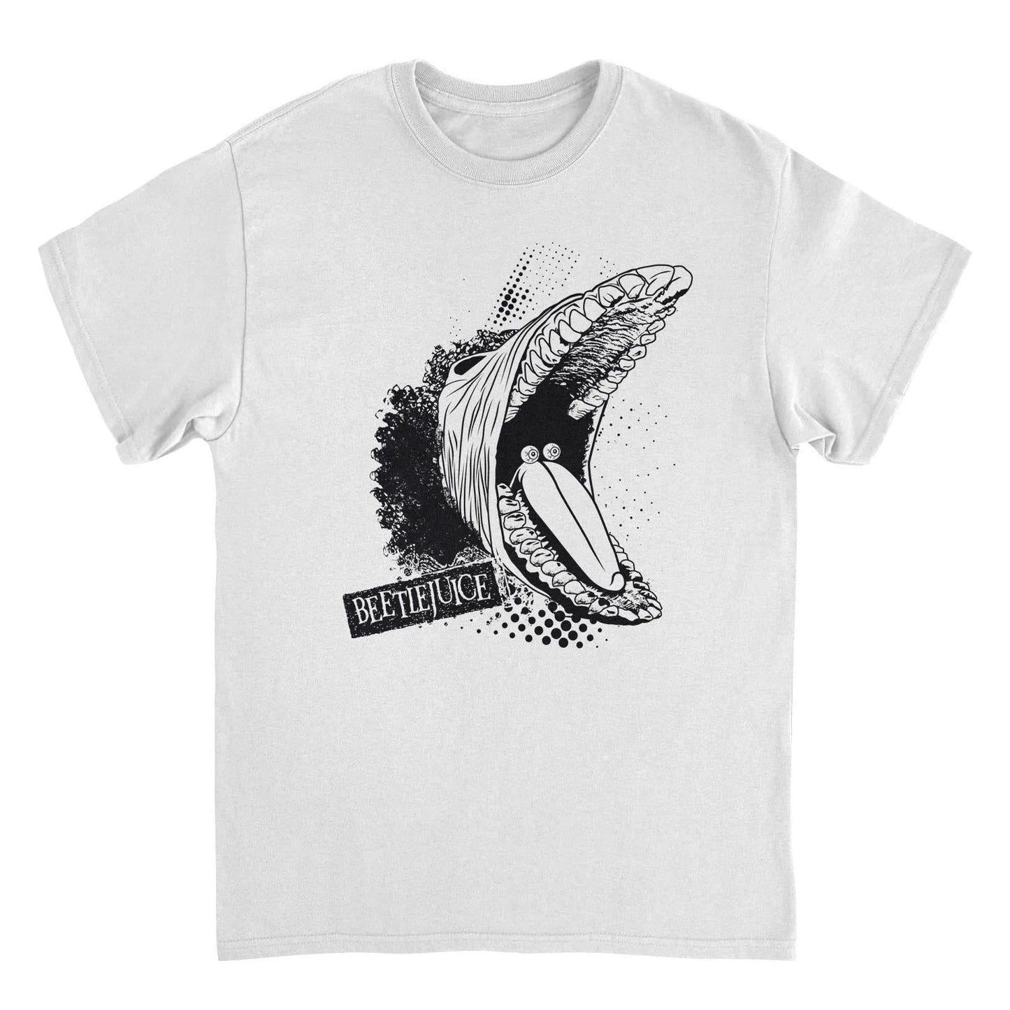 Beetlejuice Barbara Monster White T-Shirt by HandyShopping4U2