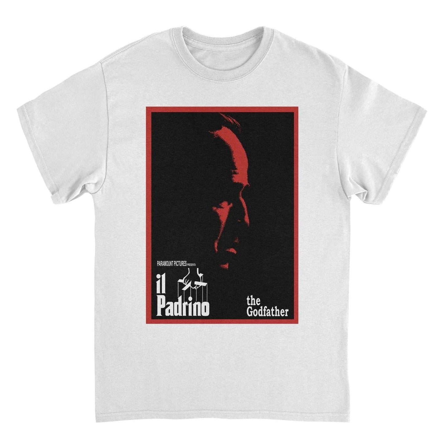 The Godfather The Godfather White T-Shirt by HandyShopping4U2