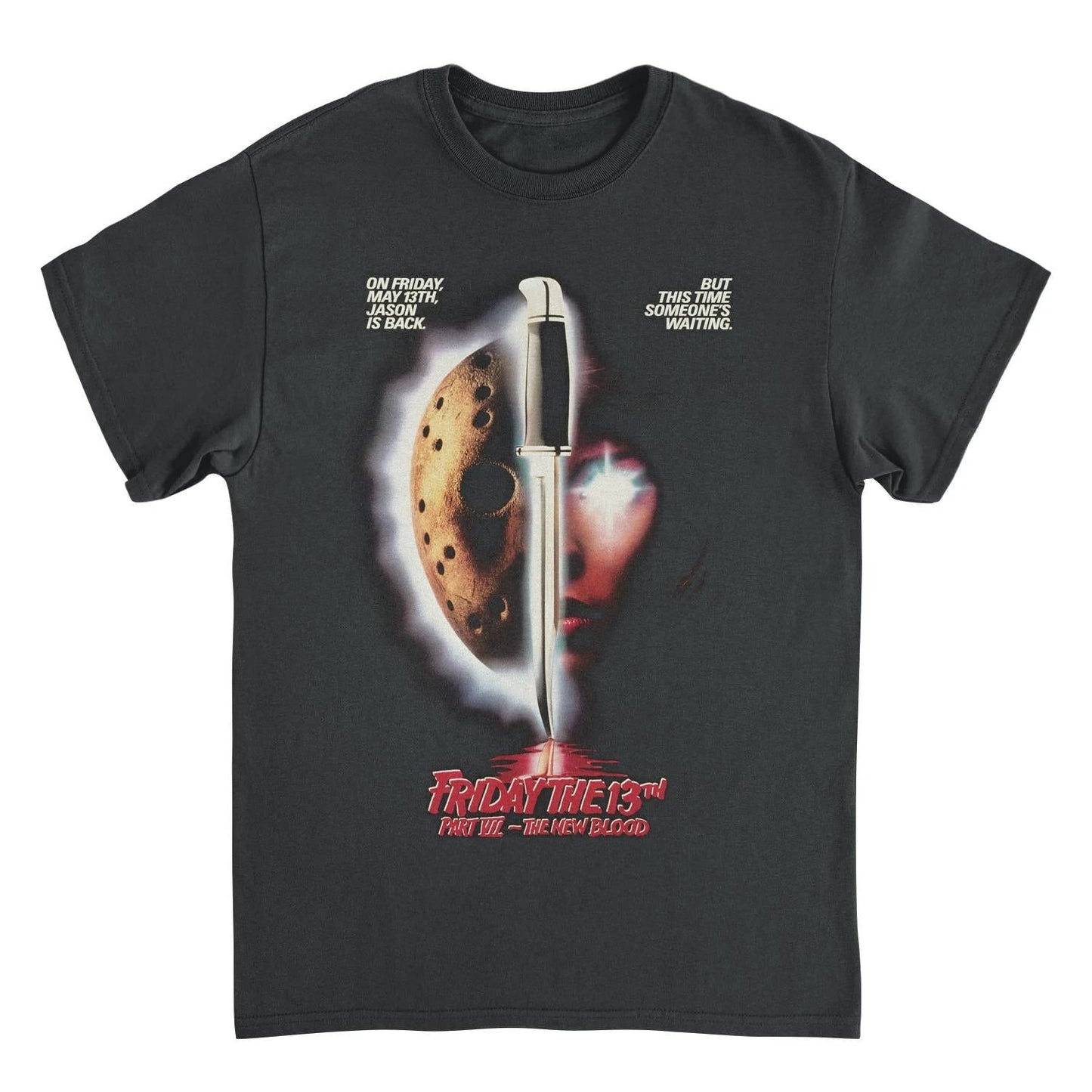 Friday the 13th The New Blood Black T-Shirt by HandyShopping4U2