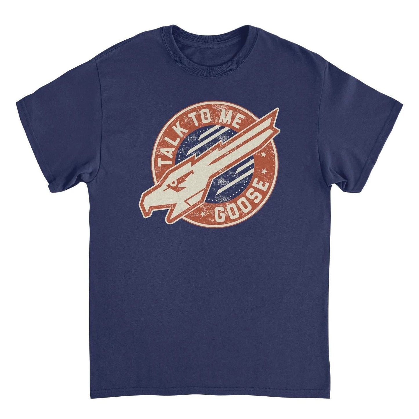 Top Gun Talk To Me Goose Navy T-Shirt by HandyShopping4U2