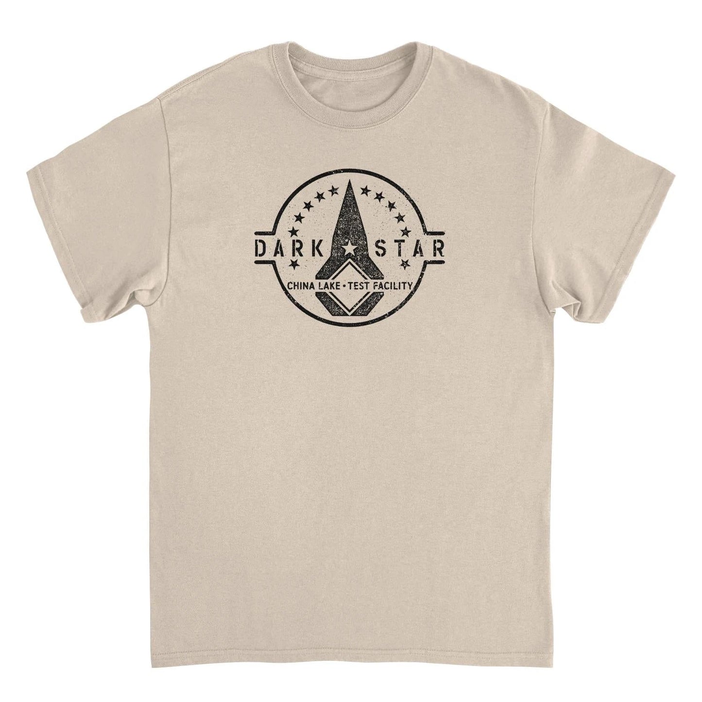 Top Gun Dark Star Test Facility Sand T-Shirt by HandyShopping4U2