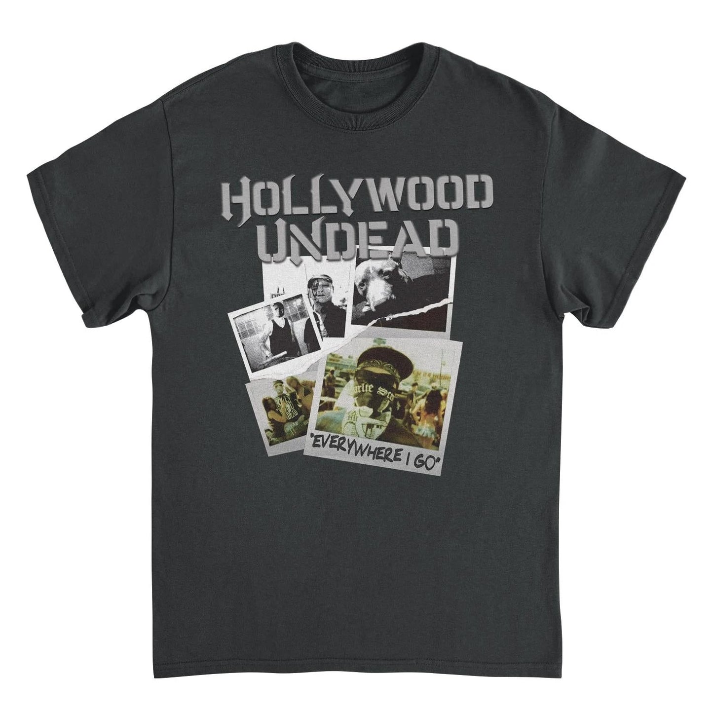 Hollywood Undead Ripped Pictures T-Shirt by HandyShopping4U2