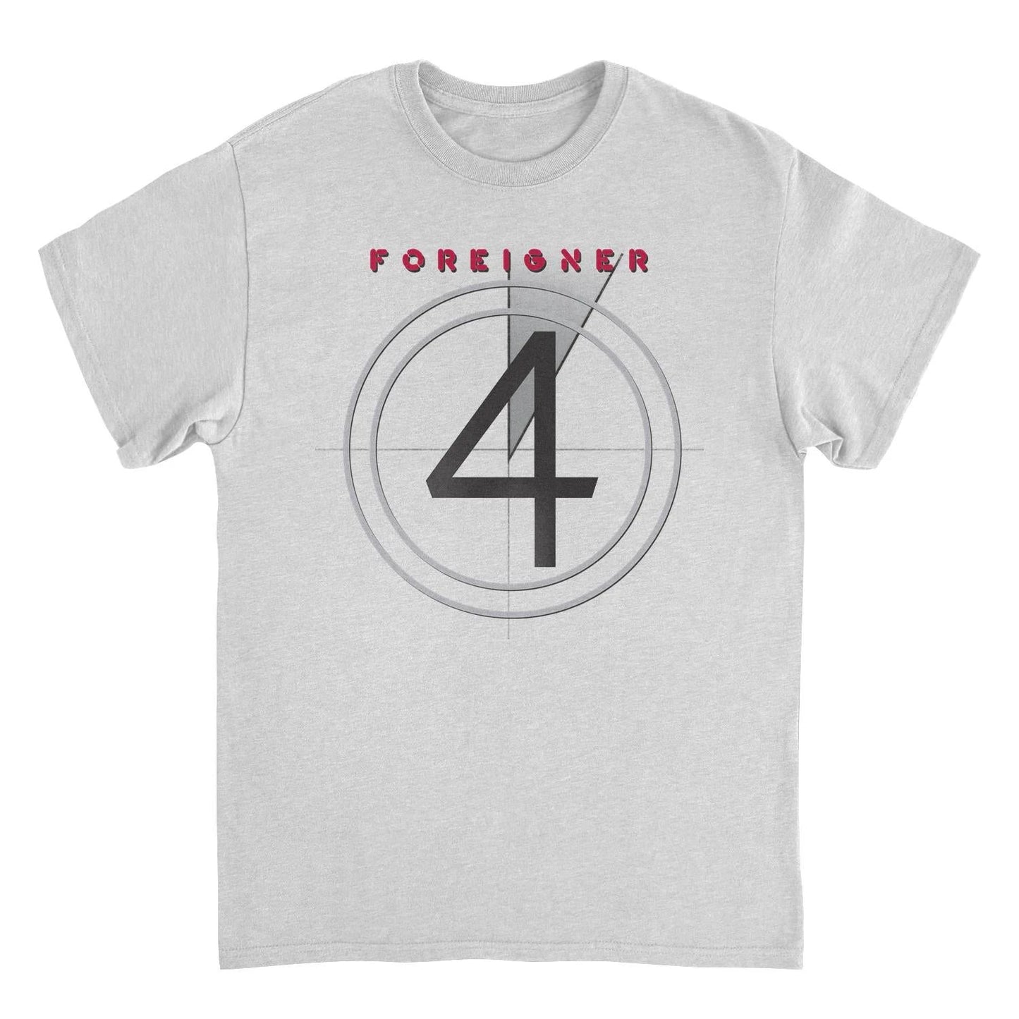 Foreigner Foreigner 4 Count Ash Grey T-Shirt by HandyShopping4U2