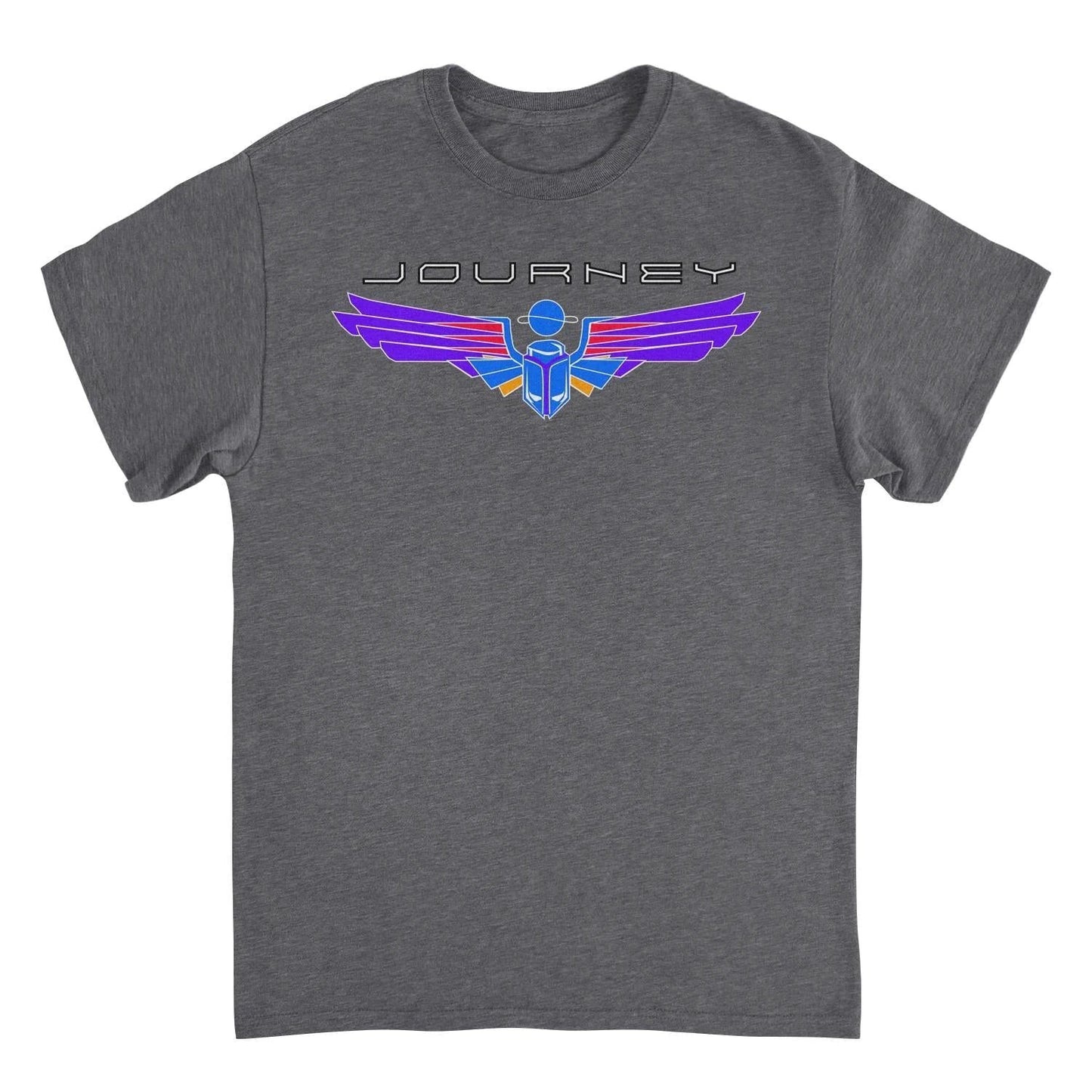 Journey Color Line Scarab Dark Heather T-Shirt by HandyShopping4U2