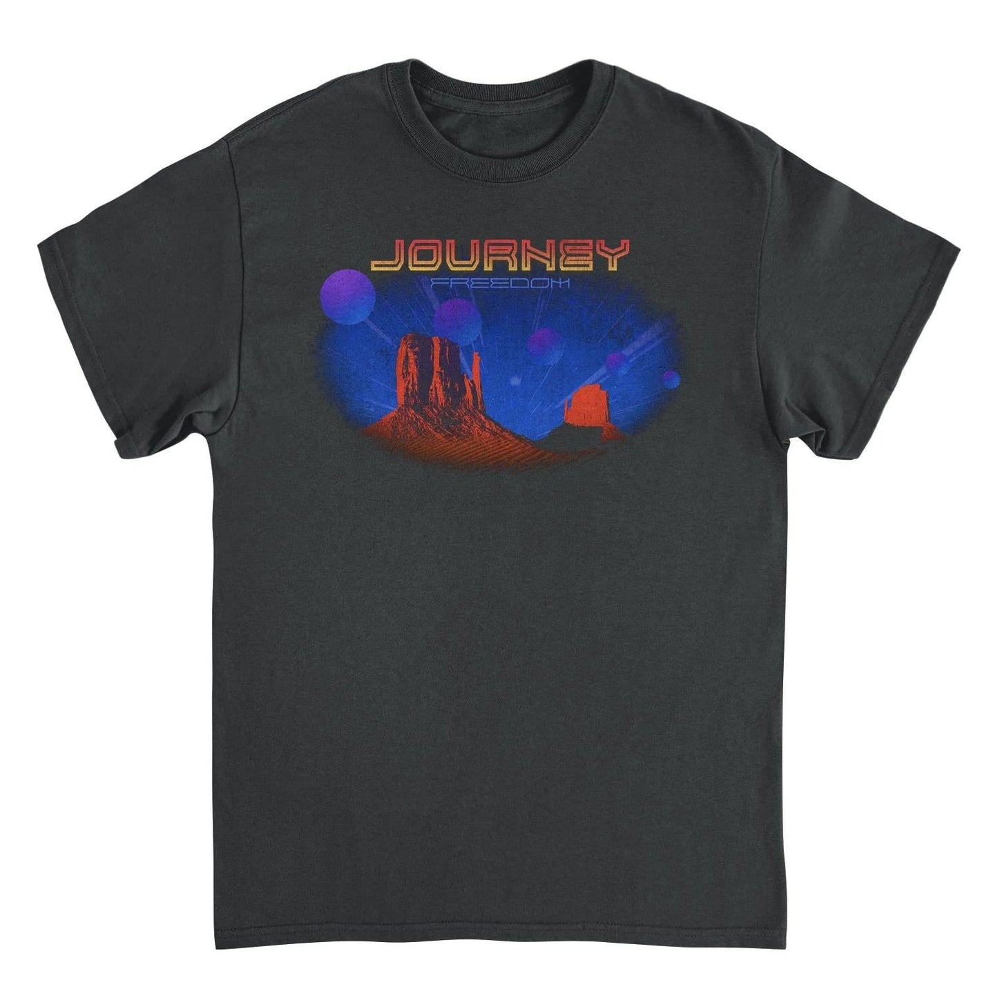 Journey Freedom Utah Black T-Shirt by HandyShopping4U2