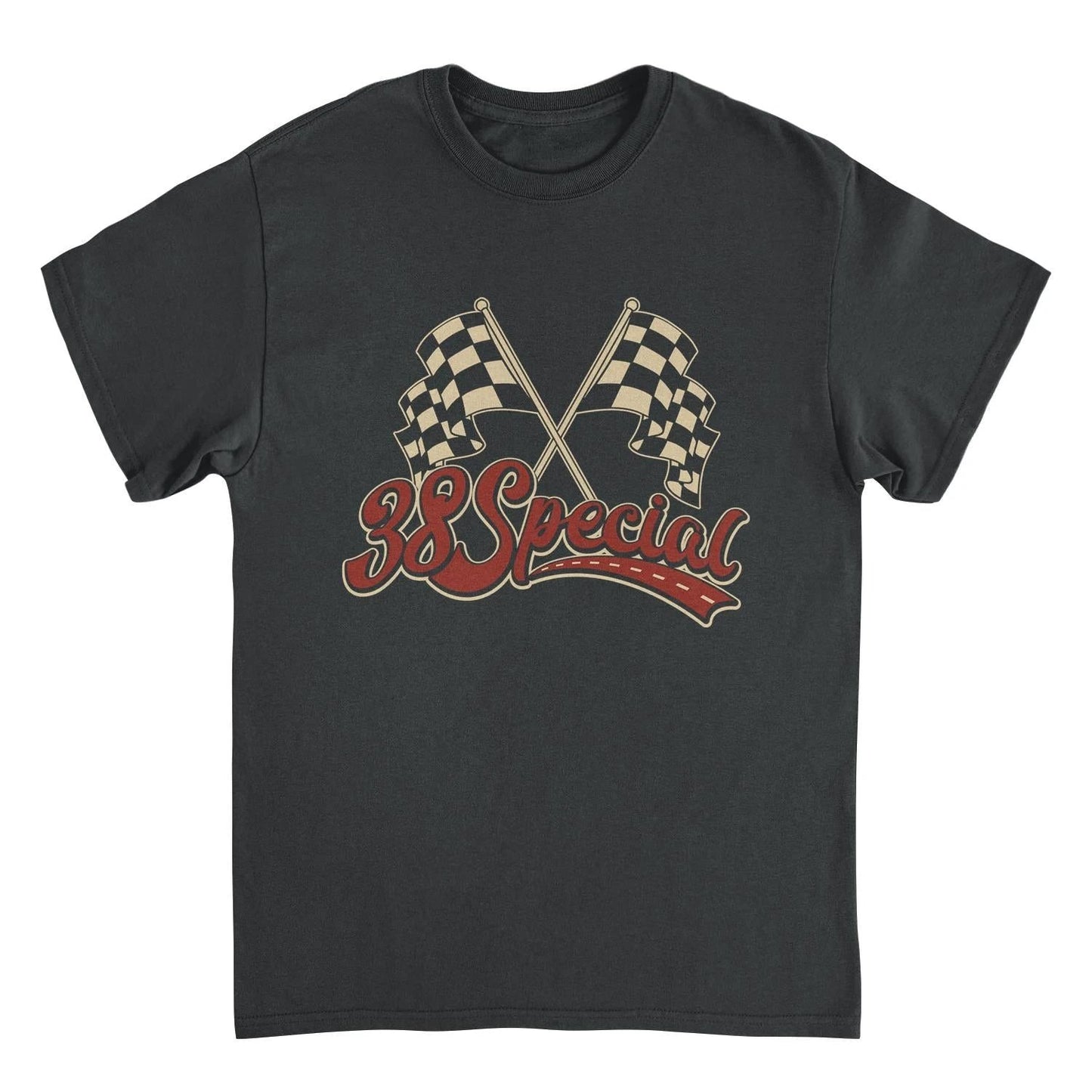 38 Special Checkered Flags T-Shirt by HandyShopping4U2