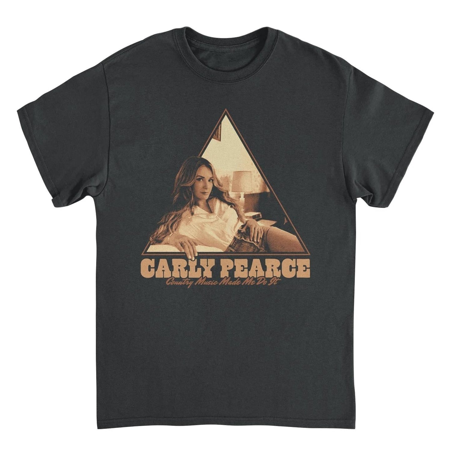 Carly Pearce Triangle Photo T-Shirt by HandyShopping4U2