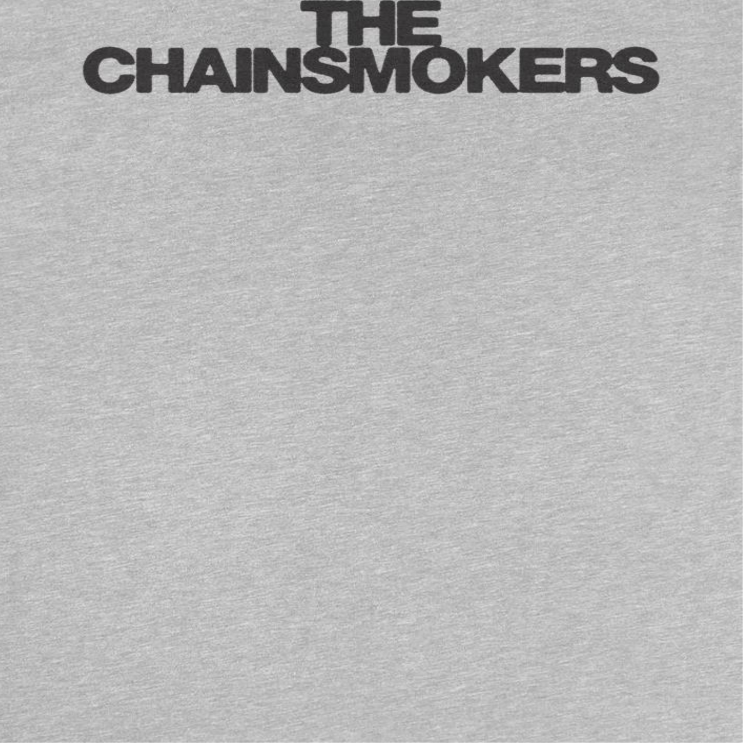 The Chainsmokers Classic Logo Gray T-Shirt by HandyShopping4U2