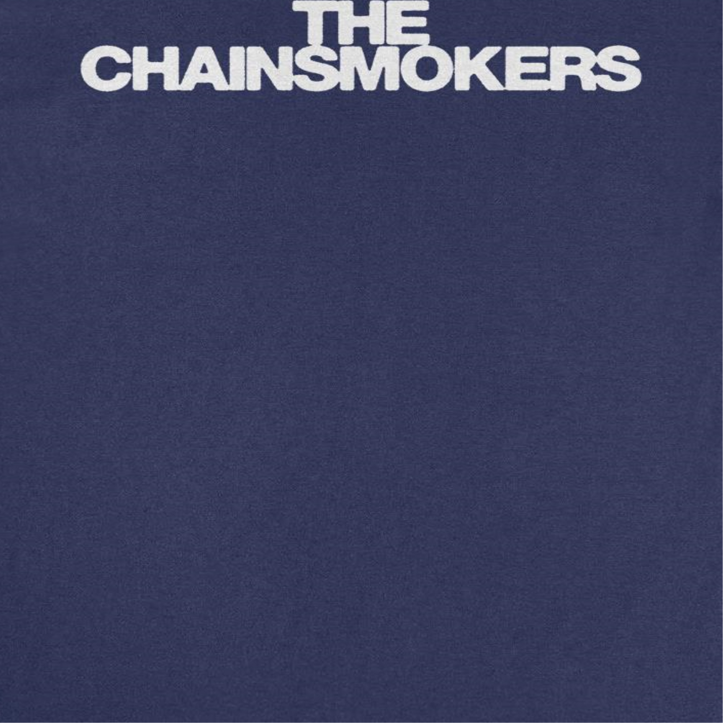 The Chainsmokers Classic Logo Blue T-Shirt by HandyShopping4U2
