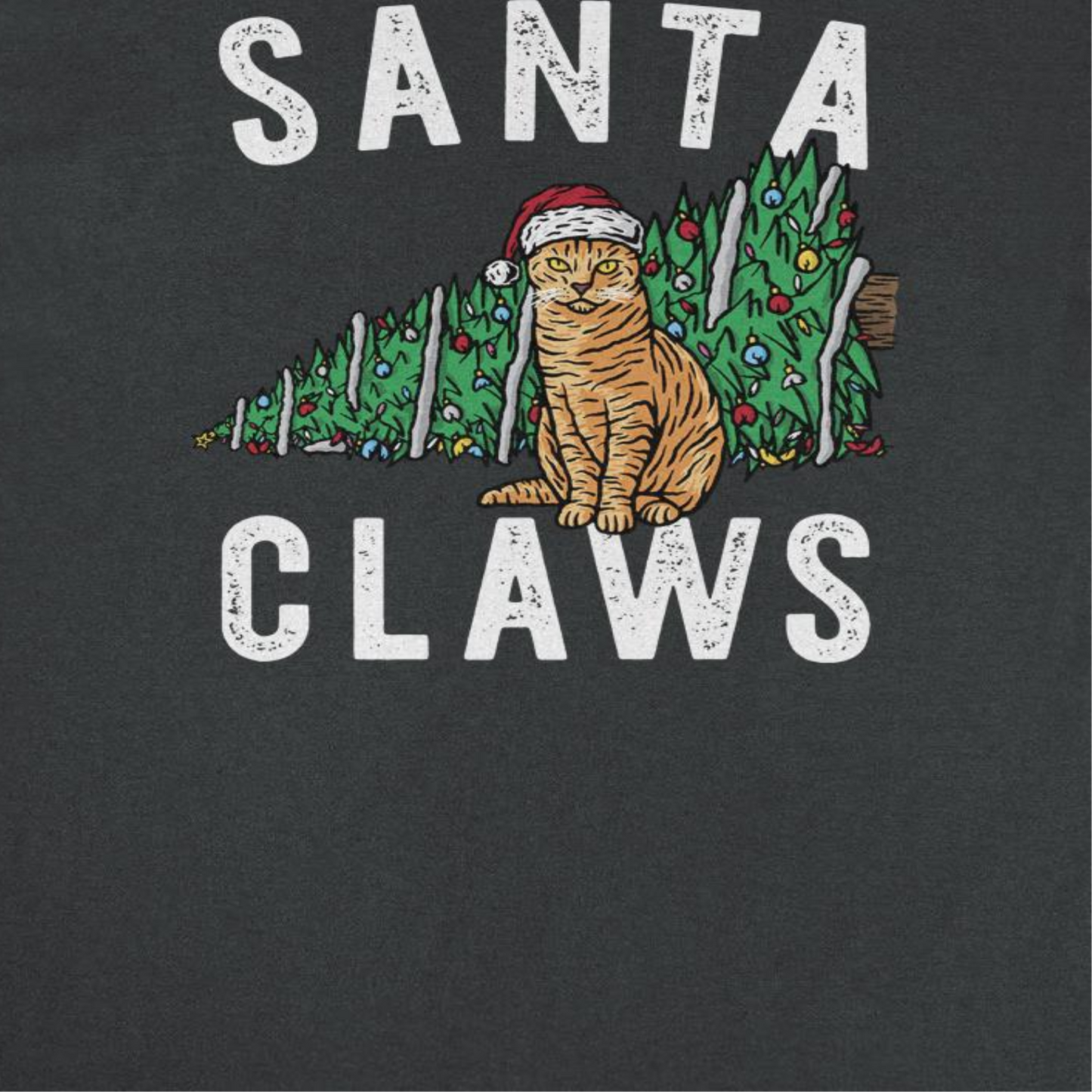 Christmas T-Shirt - Santa Claws by HandyShopping4U2