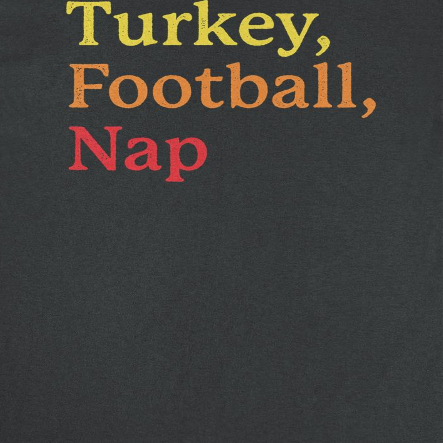 Thanksgiving T-Shirt - Turkey Football Nap by HandyShopping4U2