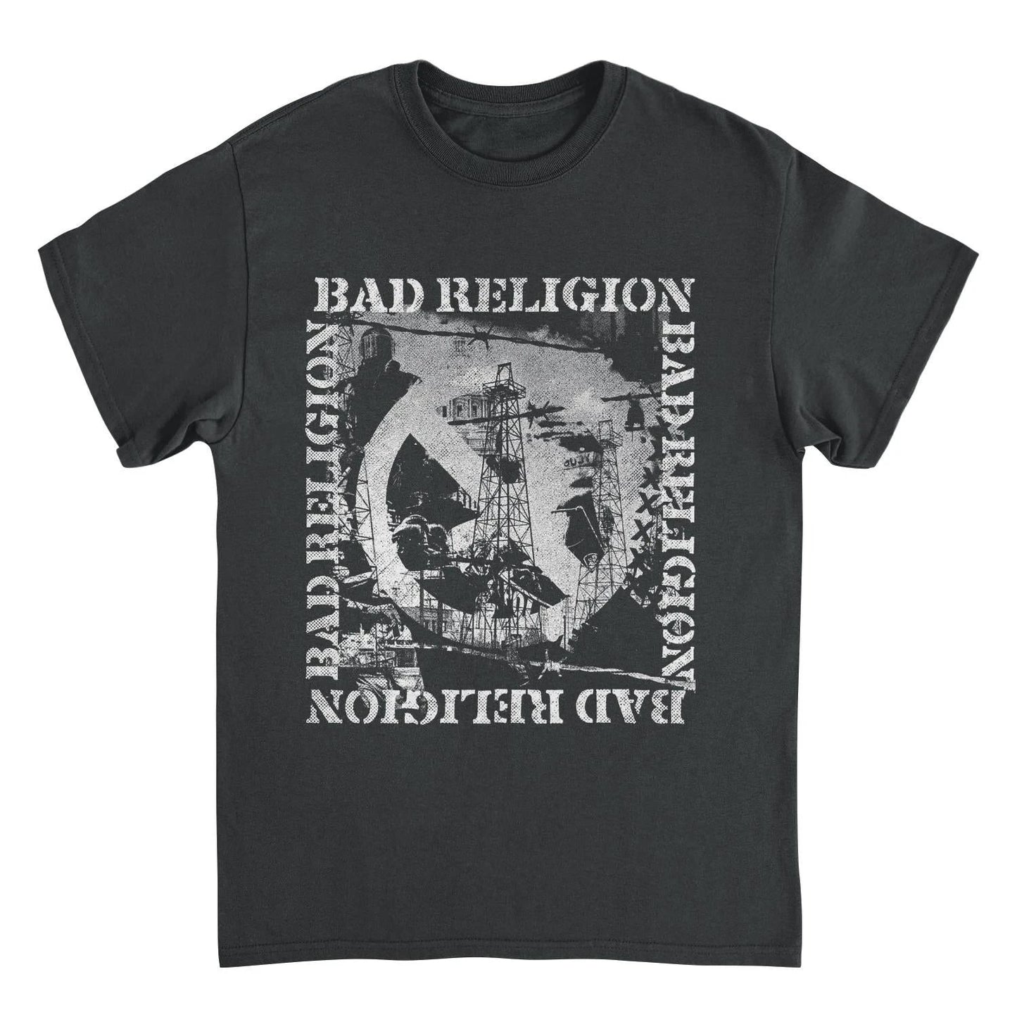 Bad Religion This Is Hell Front Black T-Shirt by HandyShopping4U2