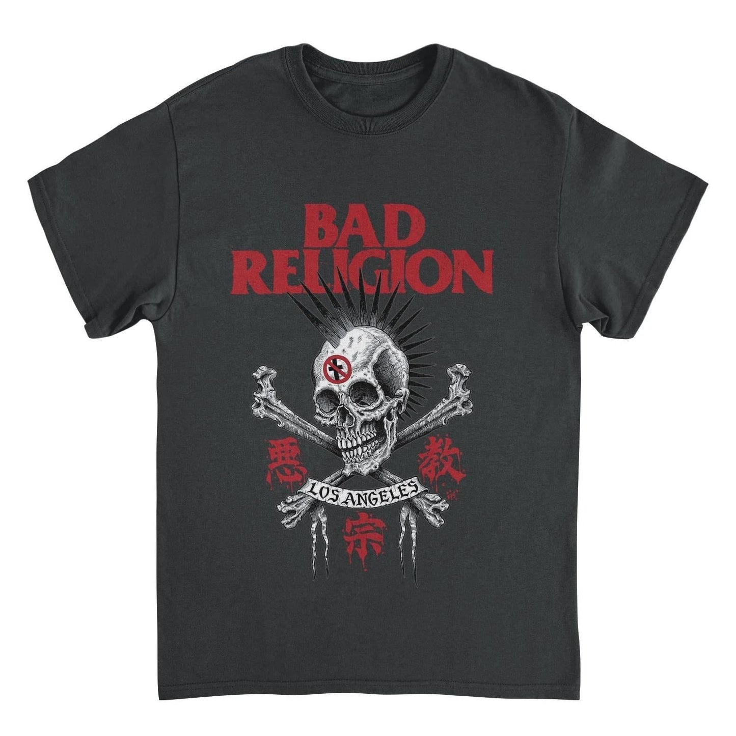 Bad Religion Bad Religion Tokyo La Black T-Shirt by HandyShopping4U2