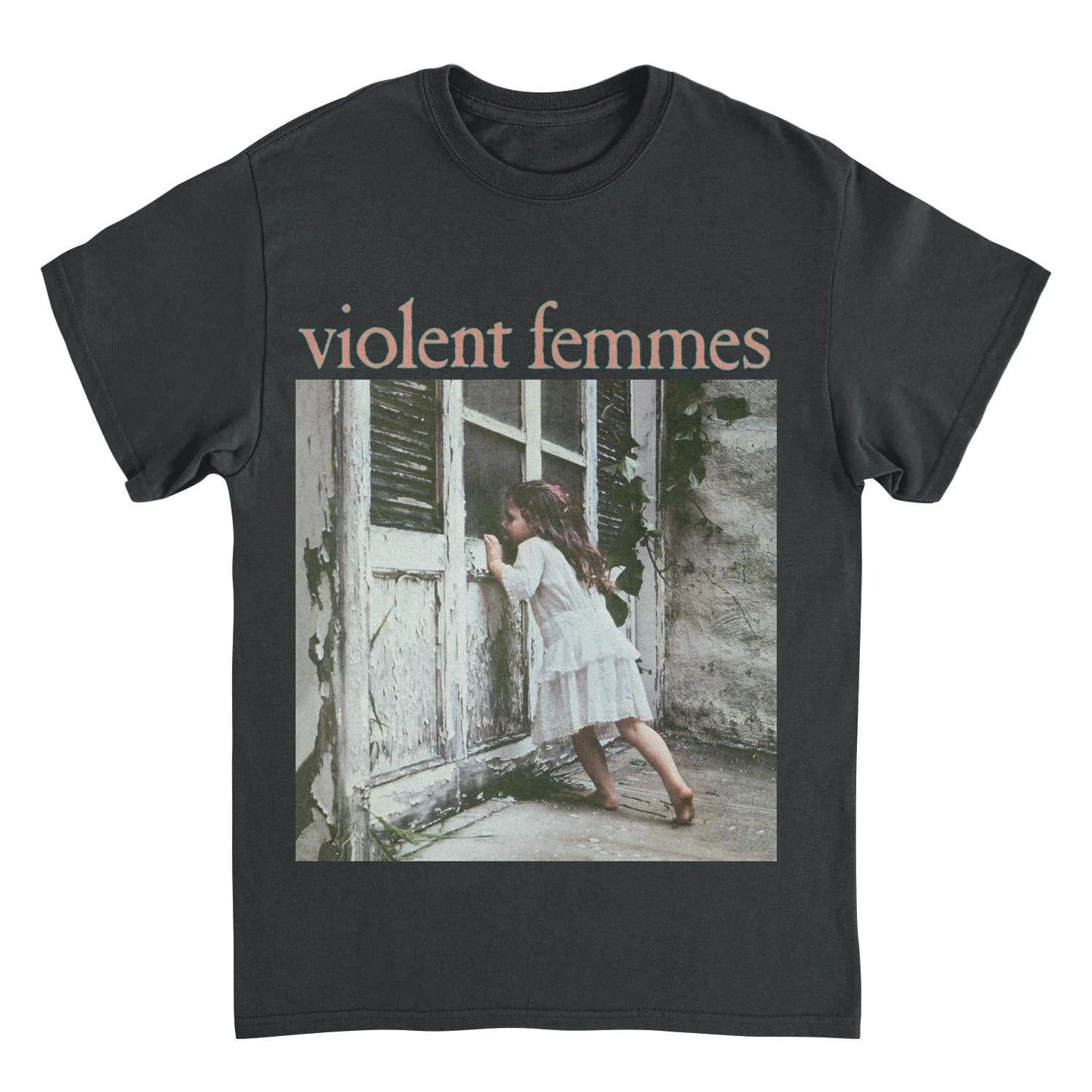 Violent Femmes Fullcolor Album Black T-Shirt by HandyShopping4U2