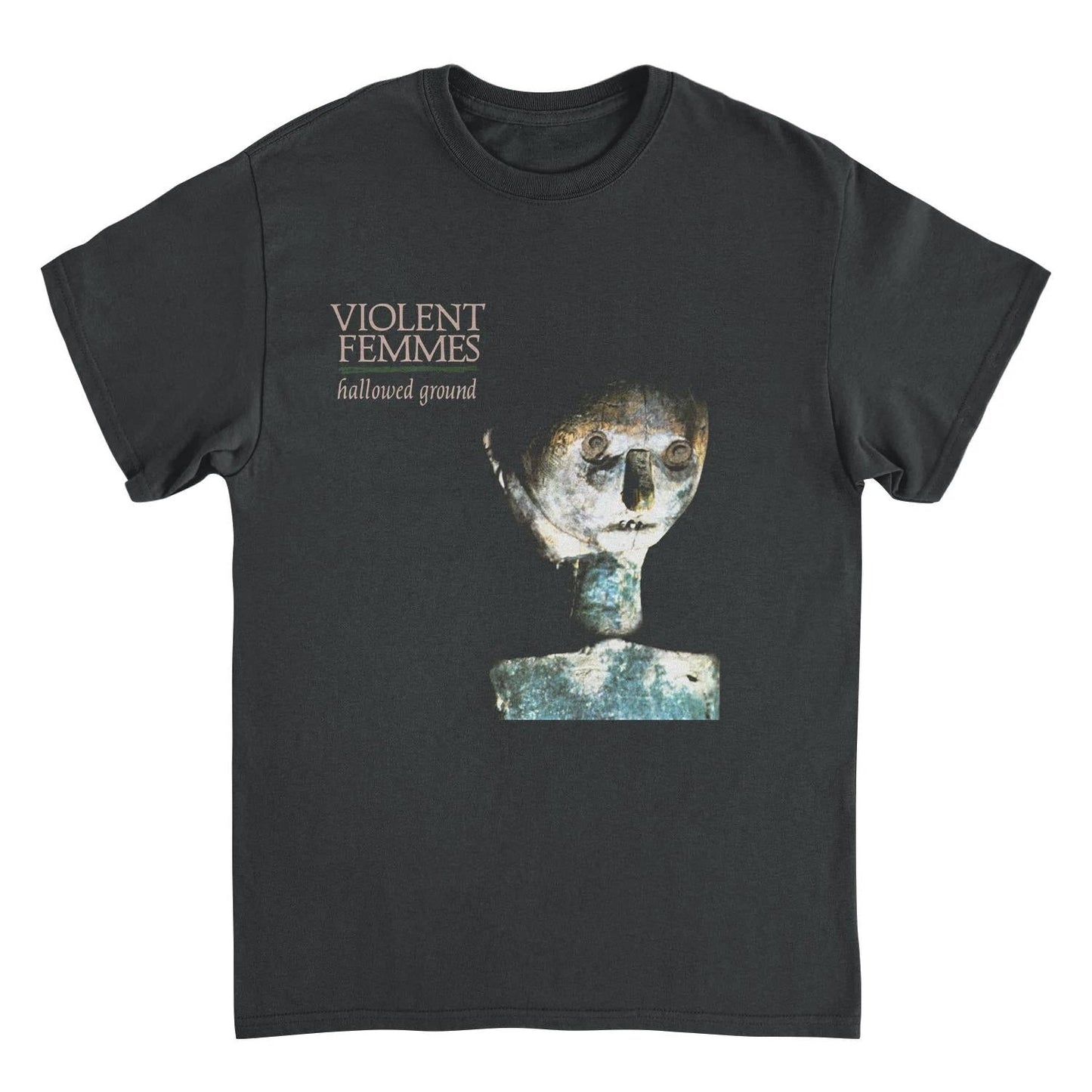 Violent Femmes Hallowed Ground Front Black T-Shirt by HandyShopping4U2