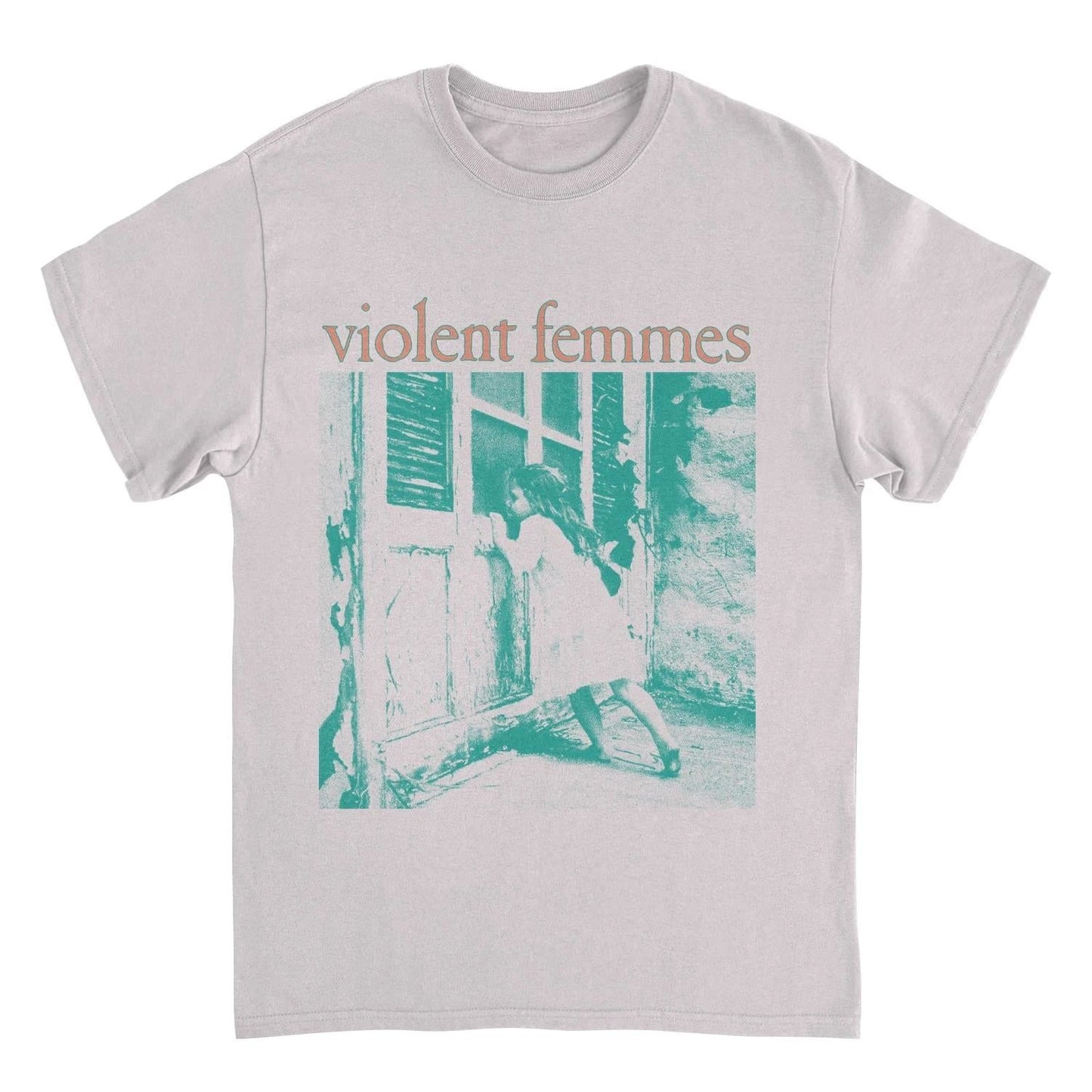 Violent Femmes Negative Album Ice Grey T-Shirt by HandyShopping4U2