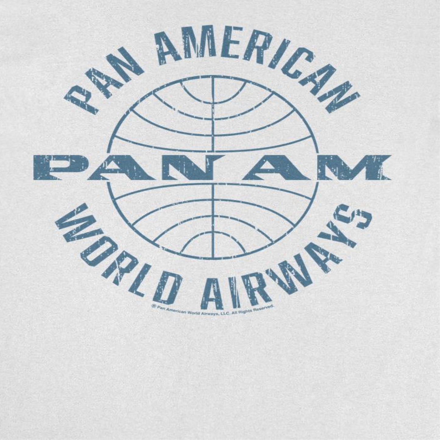 Pan Am Pan American World Airways White T-Shirt by HandyShopping4U2