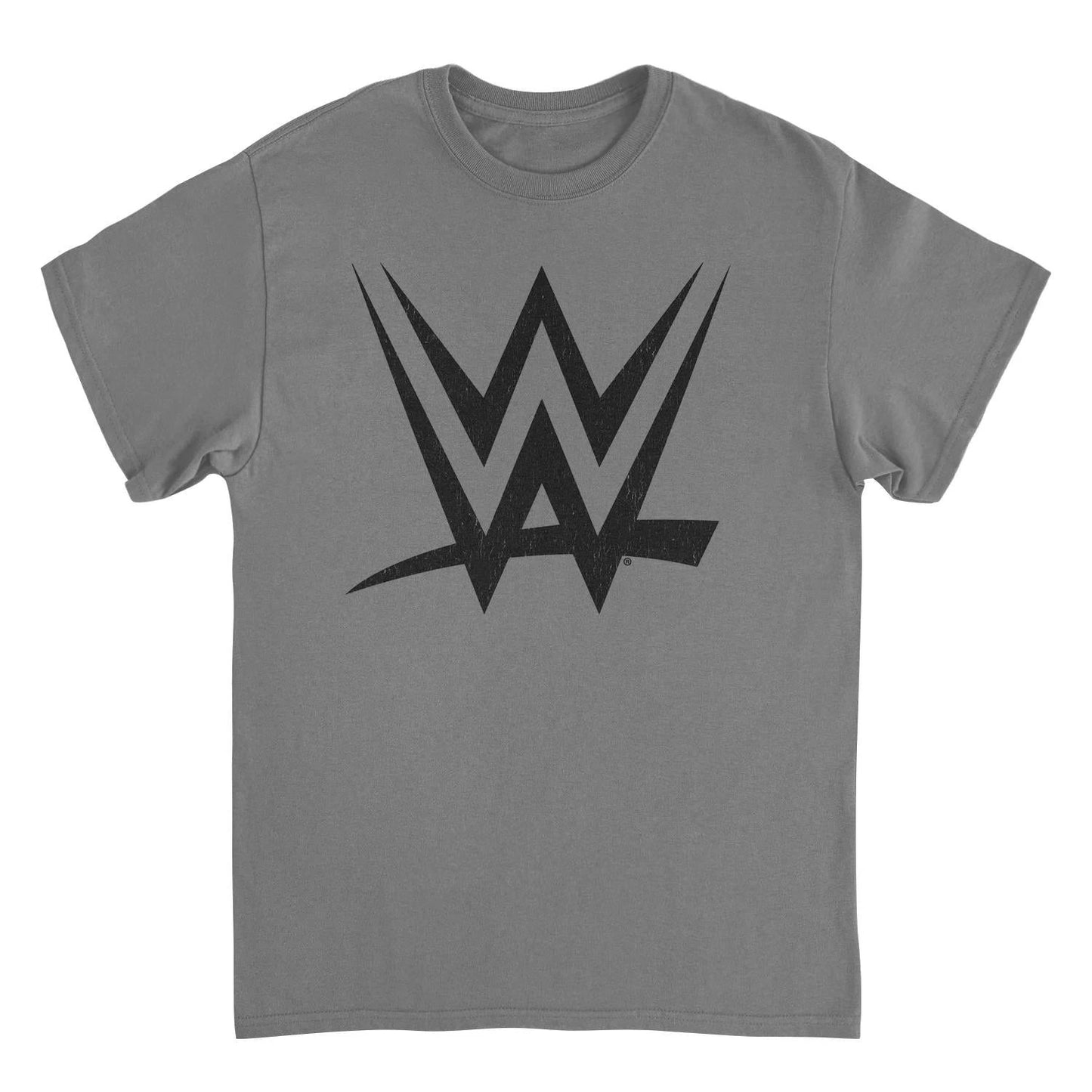 WWE Black Logo Charcoal T-Shirt by HandyShopping4U2