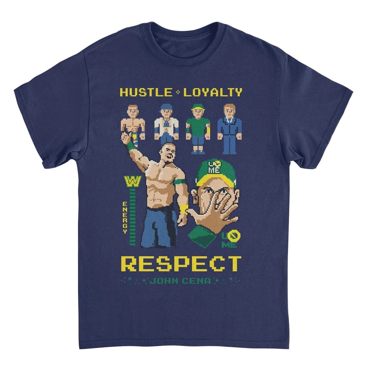 WWE Video Game Cena Navy T-Shirt by HandyShopping4U2