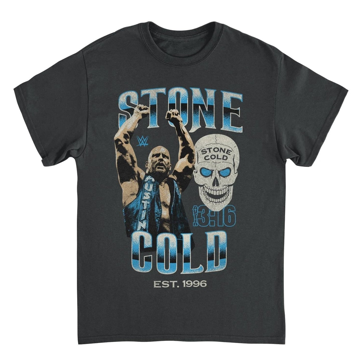 WWE Stone Cold Black T-Shirt by HandyShopping4U2