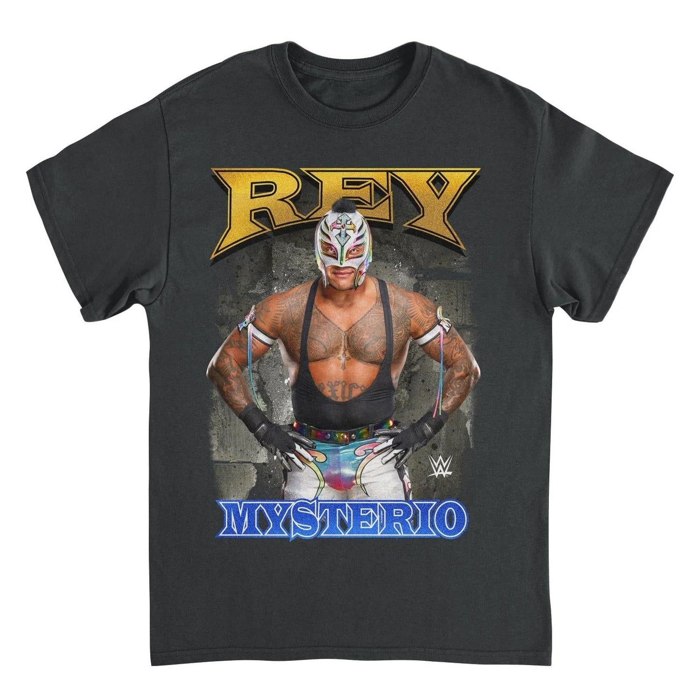 WWE Rey Mysterio Black T-Shirt by HandyShopping4U2