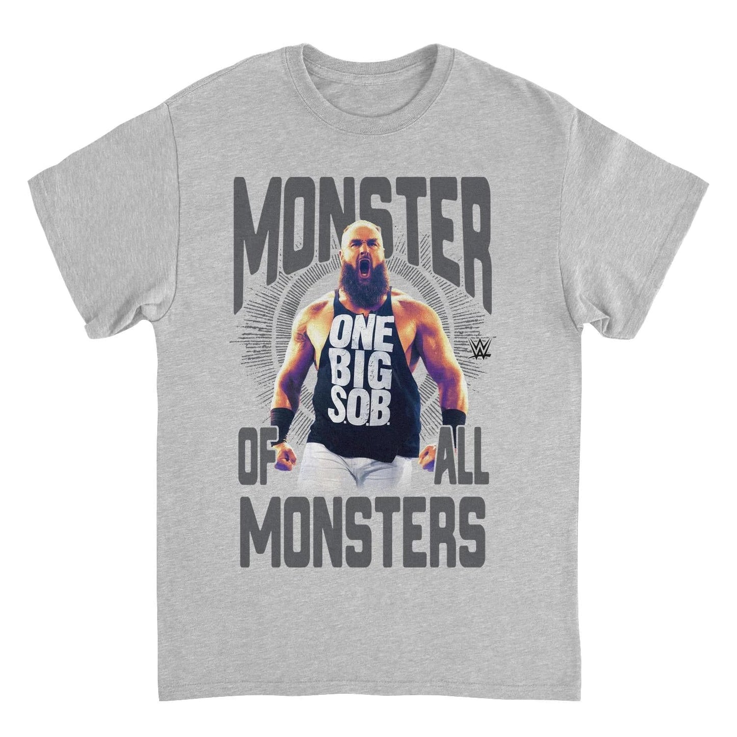 WWE Monster of all Monsters Sport Grey T-Shirt by HandyShopping4U2