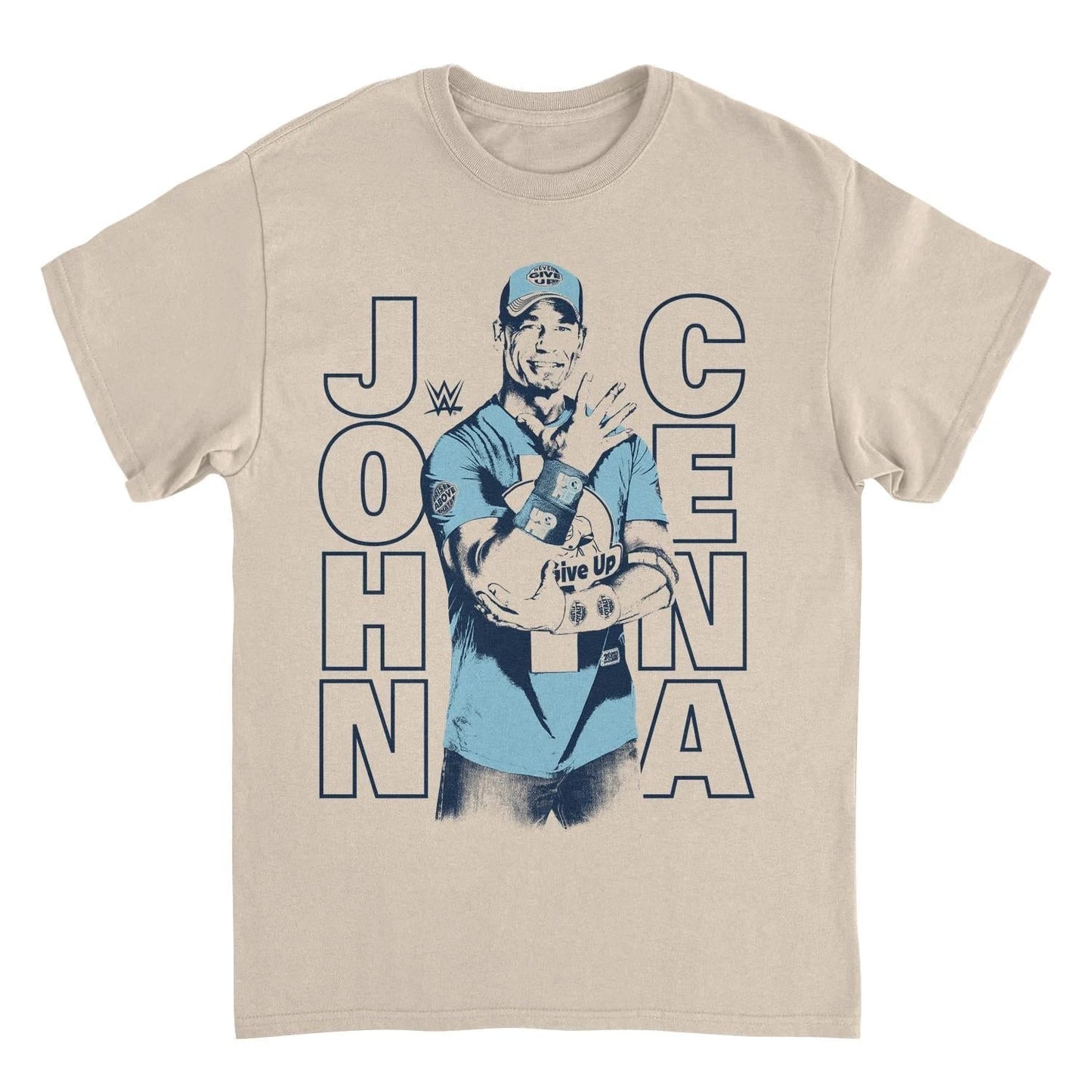 WWE Cena Contrast Sand T-Shirt by HandyShopping4U2