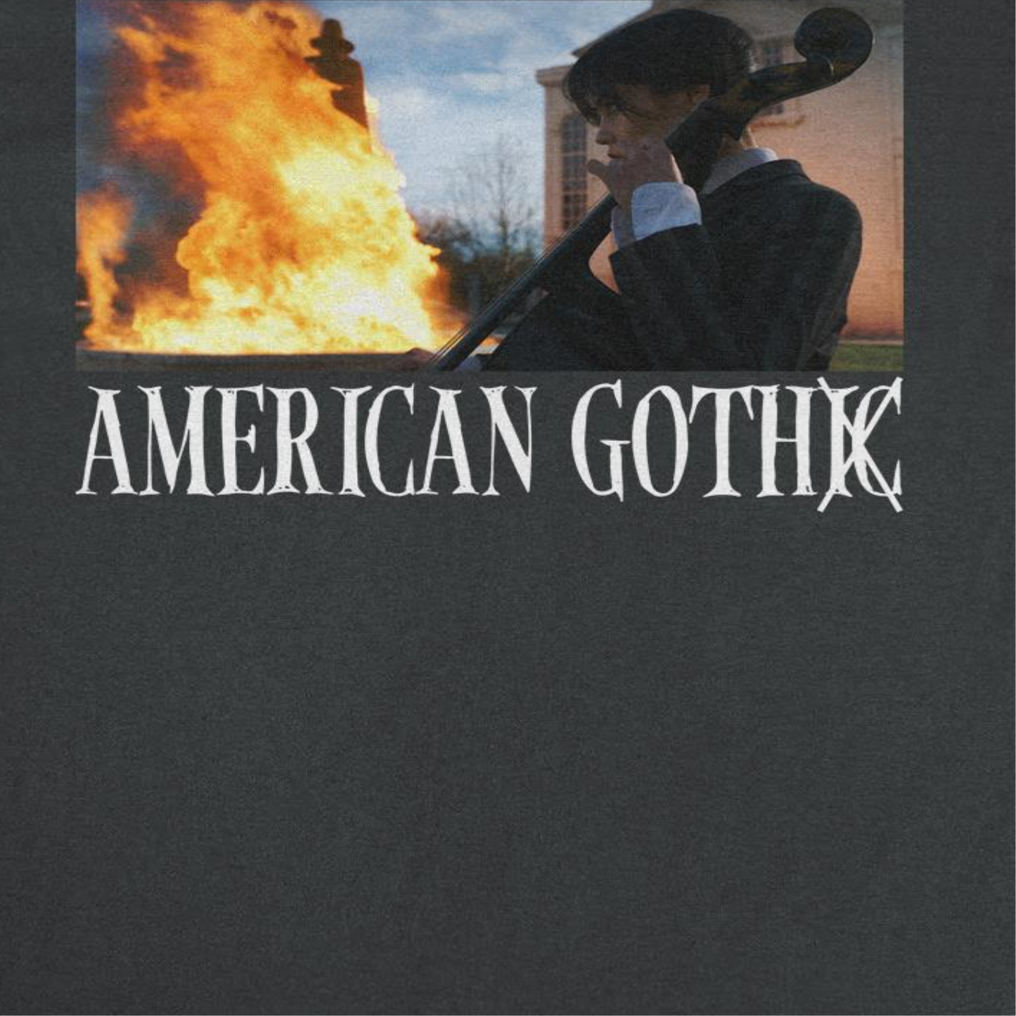 Wednesday American Goth Black T-Shirt by HandyShopping4U2