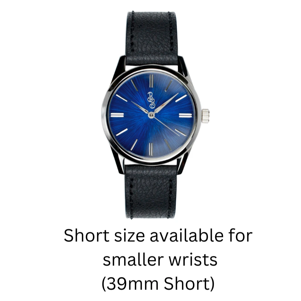 Blue Sunburst Watch by HandyShopping4U2
