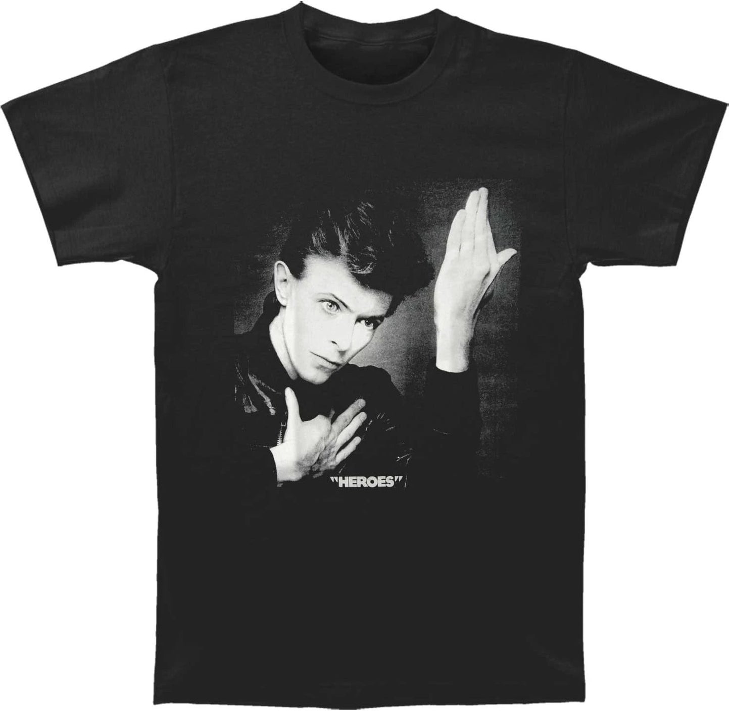 David Bowie Heroes Album Mens T-shirt- Officially Licensed - New by HandyShopping4U2