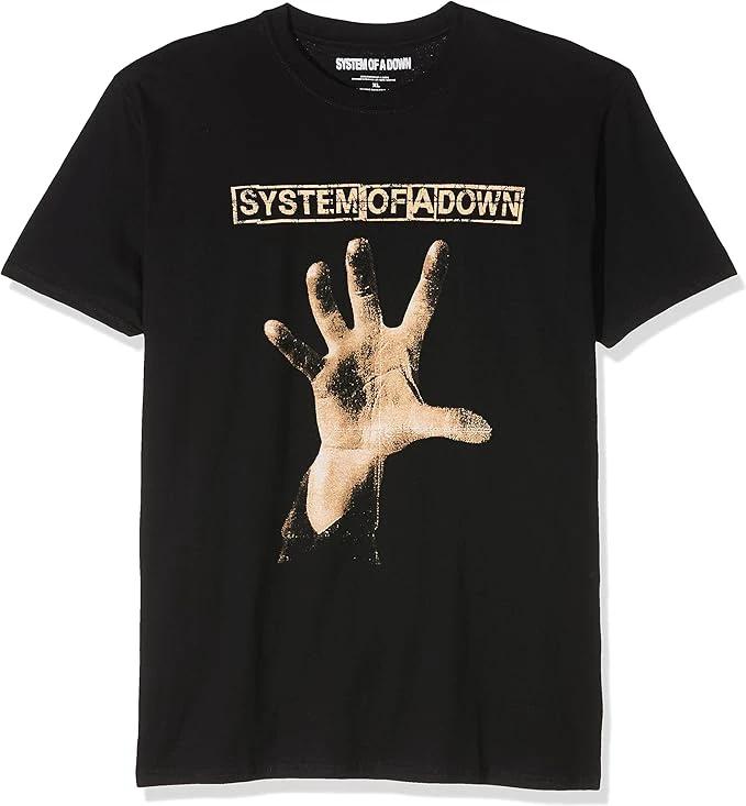 System of a Down Hand Mens T-shirt by HandyShopping4U2