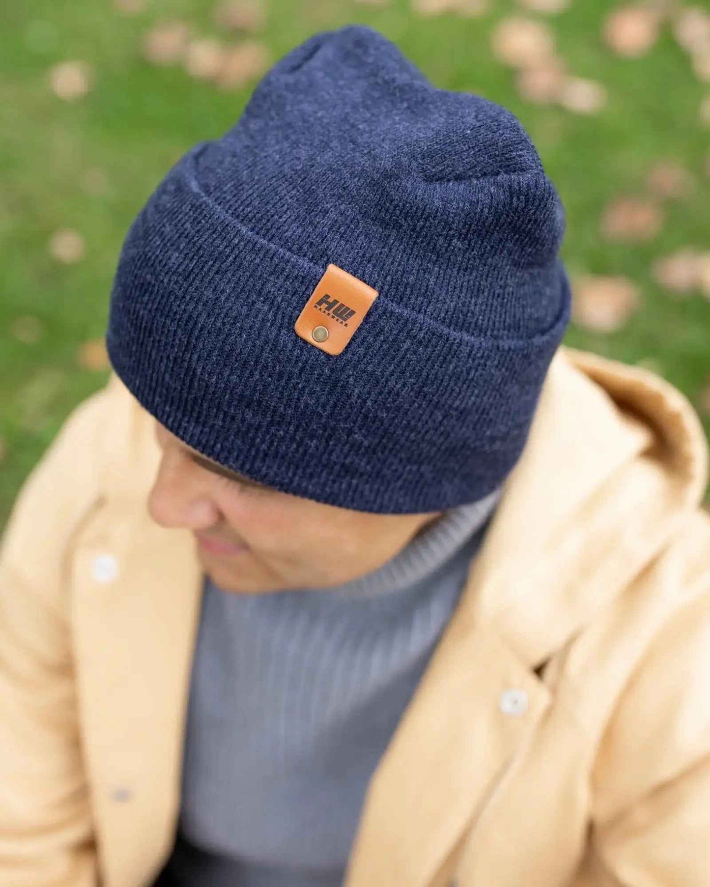 NEW HAAKWEAR H-Stitch Cuffed Beanie - Designed and Made in USA (Patented Design)