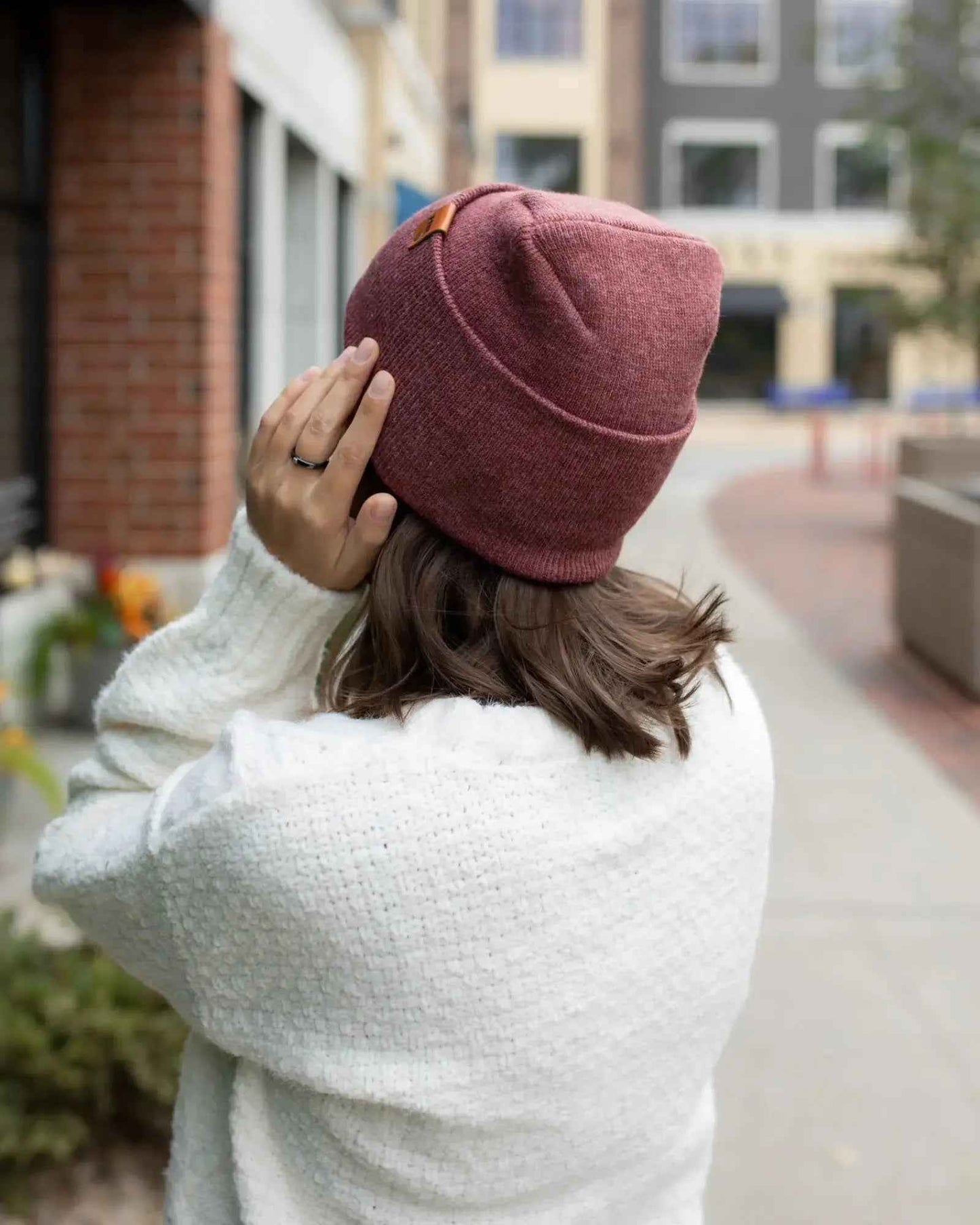 NEW HAAKWEAR H-Stitch Cuffed Beanie - Designed and Made in USA (Patented Design)