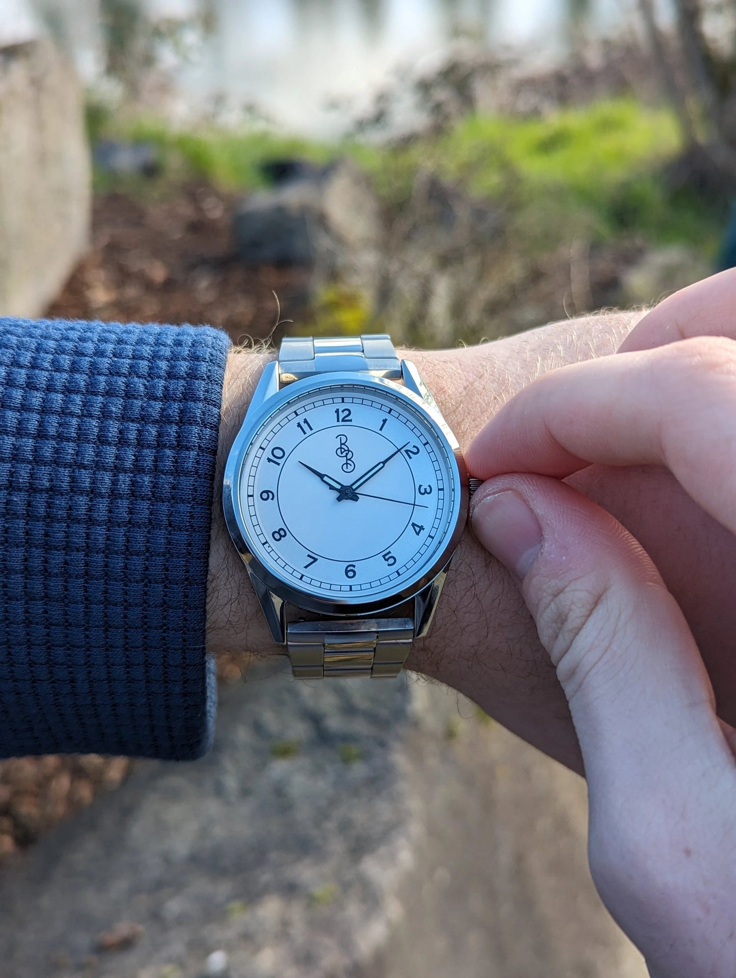 Silver Classic Watch by HandyShopping4U2