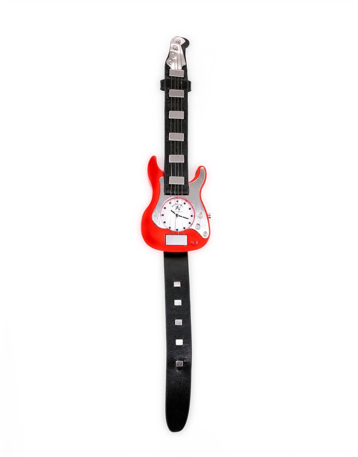 Guitar Watch Red by Rock Roll n Soul