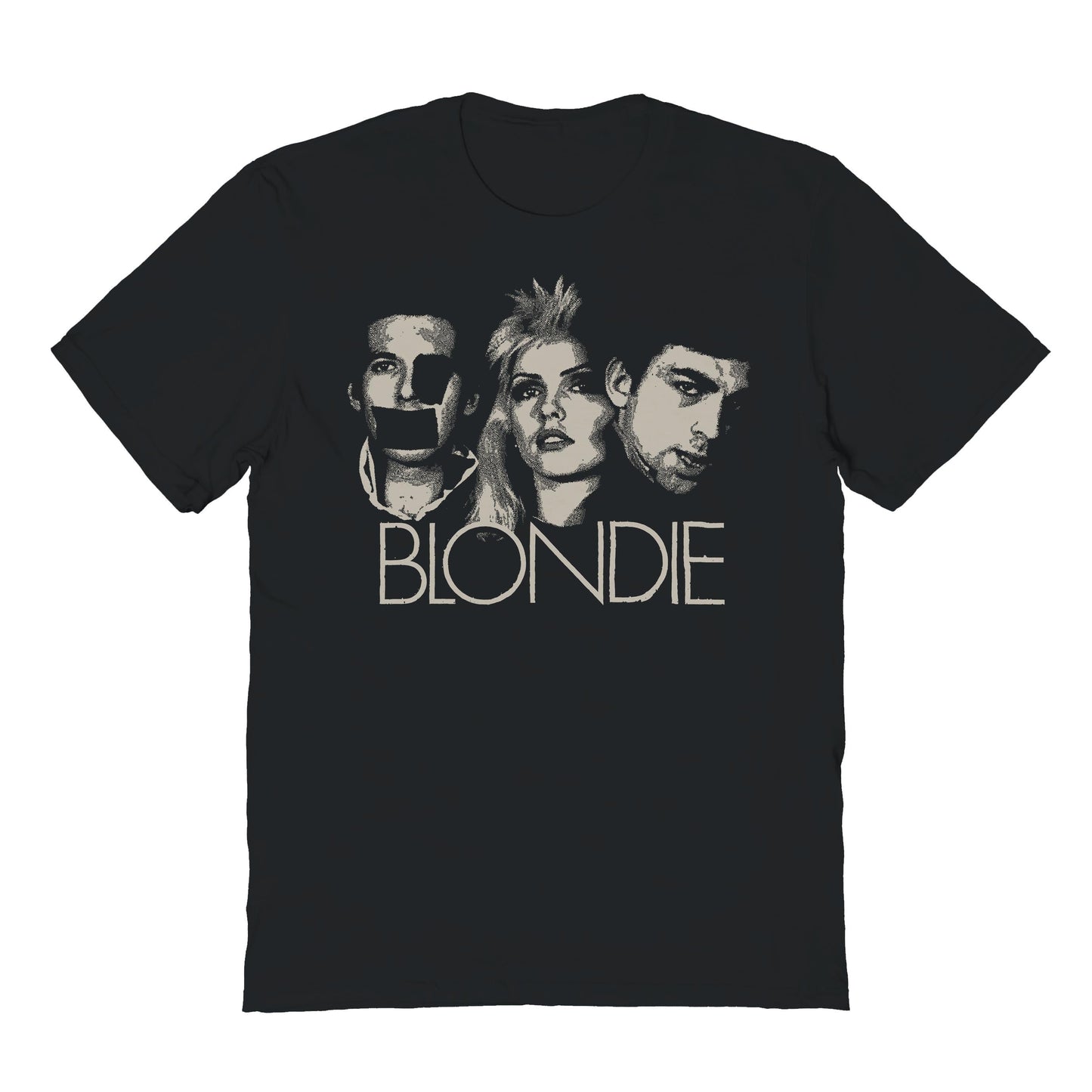 Goodie Two Sleeves Blondie Tape Face Crew T-Shirt