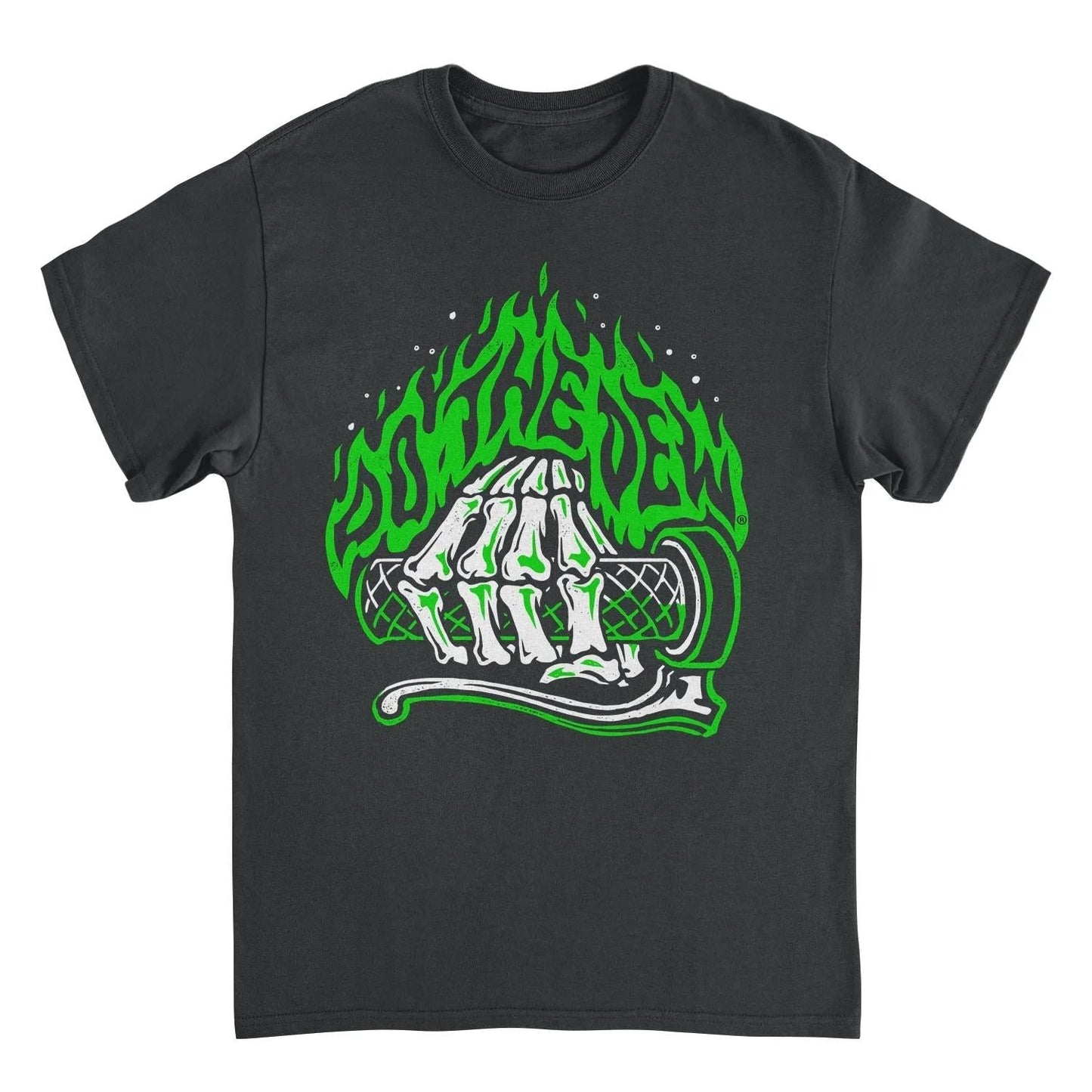 Mountain Dew Rev Skeleton Hand Black T-Shirt by HandyShopping4U2