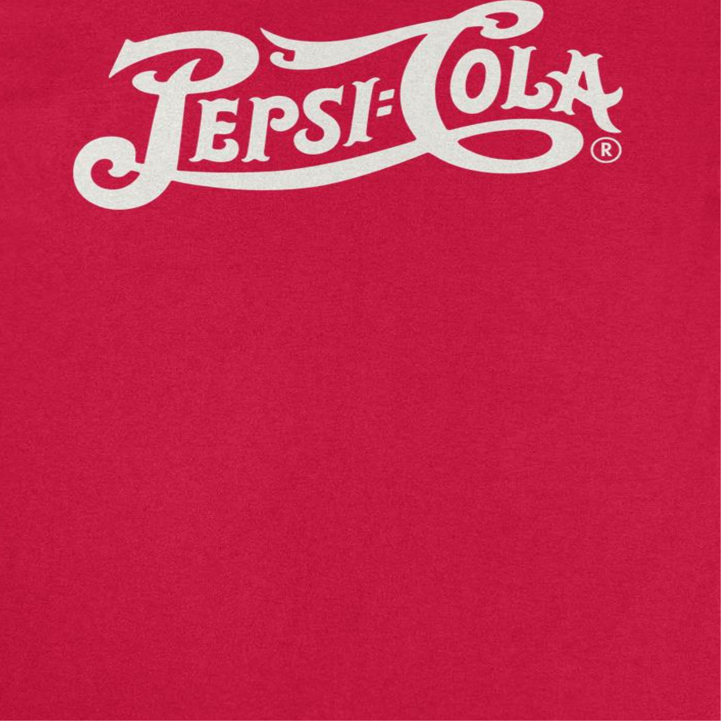 Pepsi Vintage Logo Invert Red T-Shirt by HandyShopping4U2