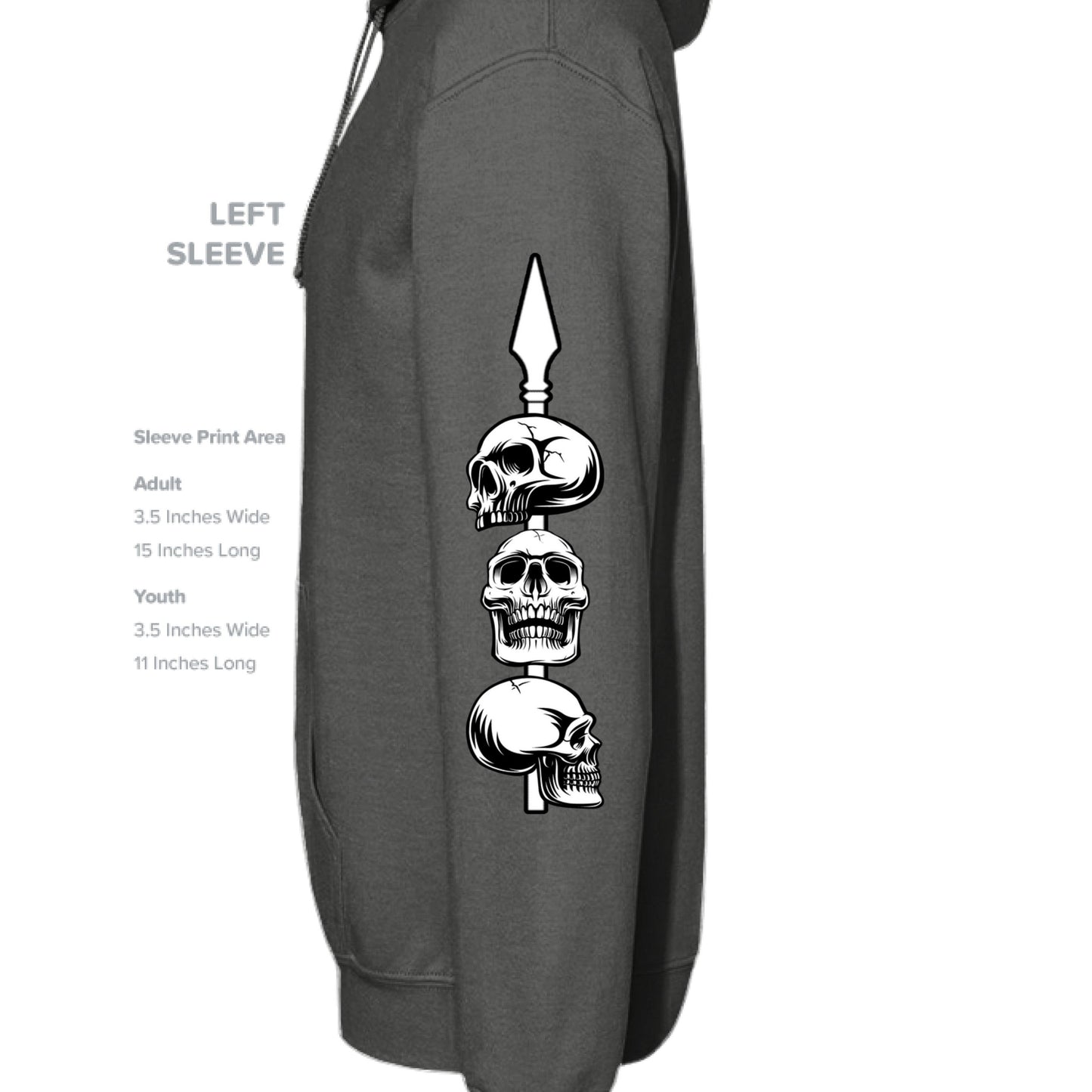 Grave Digs Rockabilly Punk Bat Unisex Hoodie