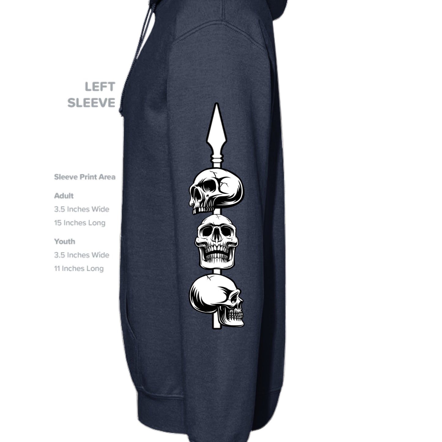 Grave Digs Rockabilly Punk Bat Unisex Hoodie