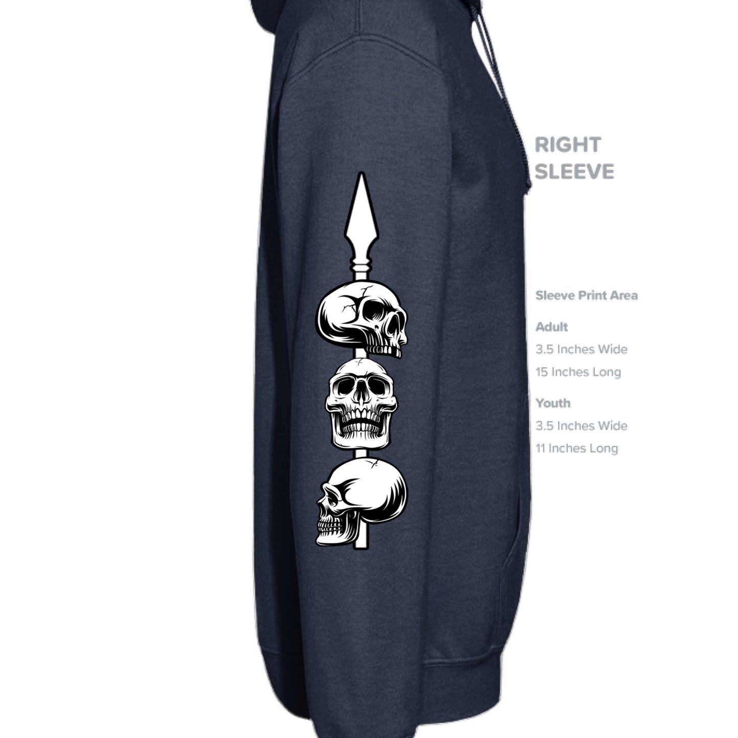 Grave Digs Rockabilly Punk Bat Unisex Hoodie