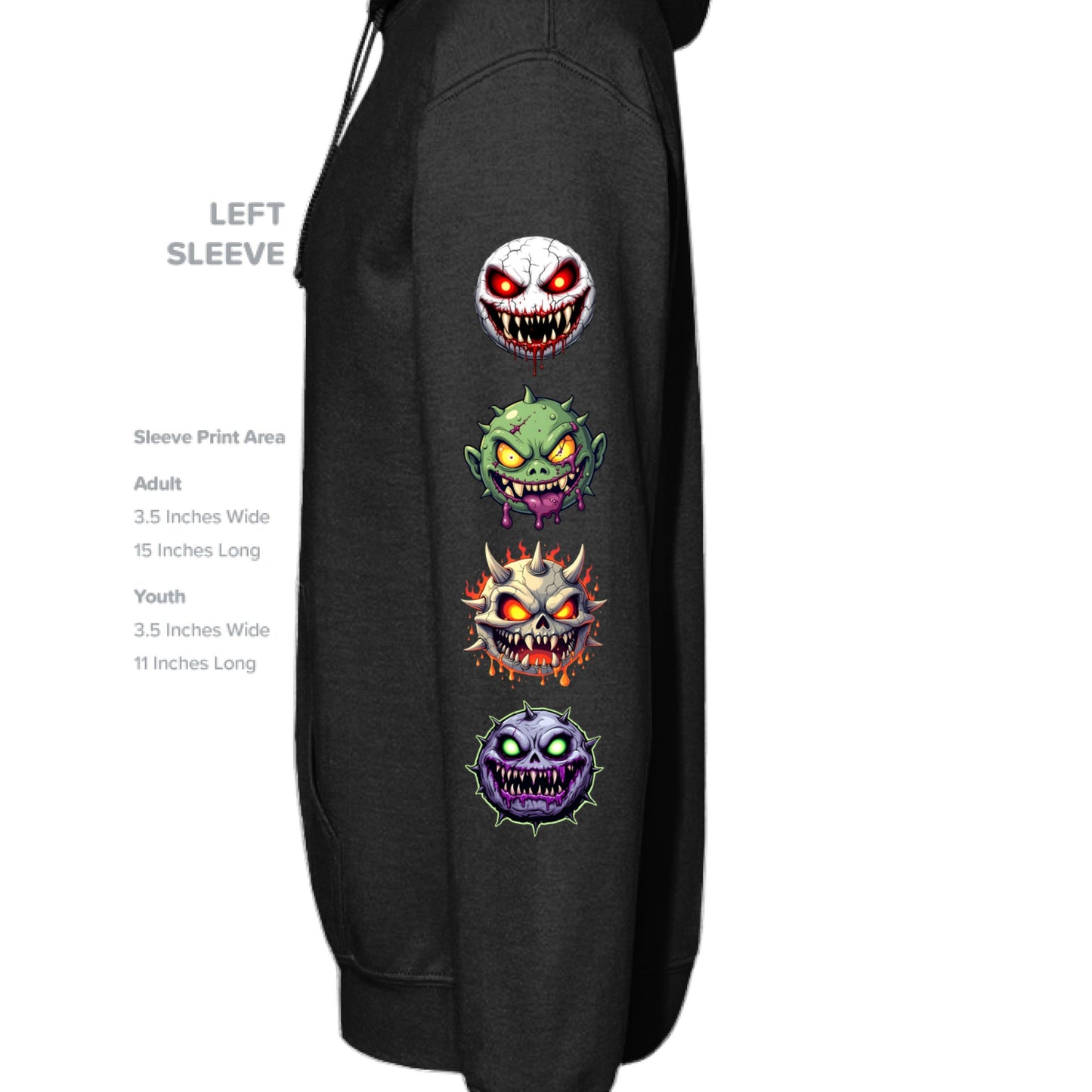Grave Digs NecroNemoticons 54 Unisex Hoodie