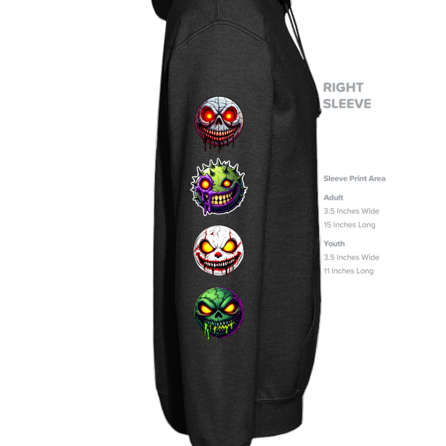 Grave Digs NecroNemoticons 54 Unisex Hoodie