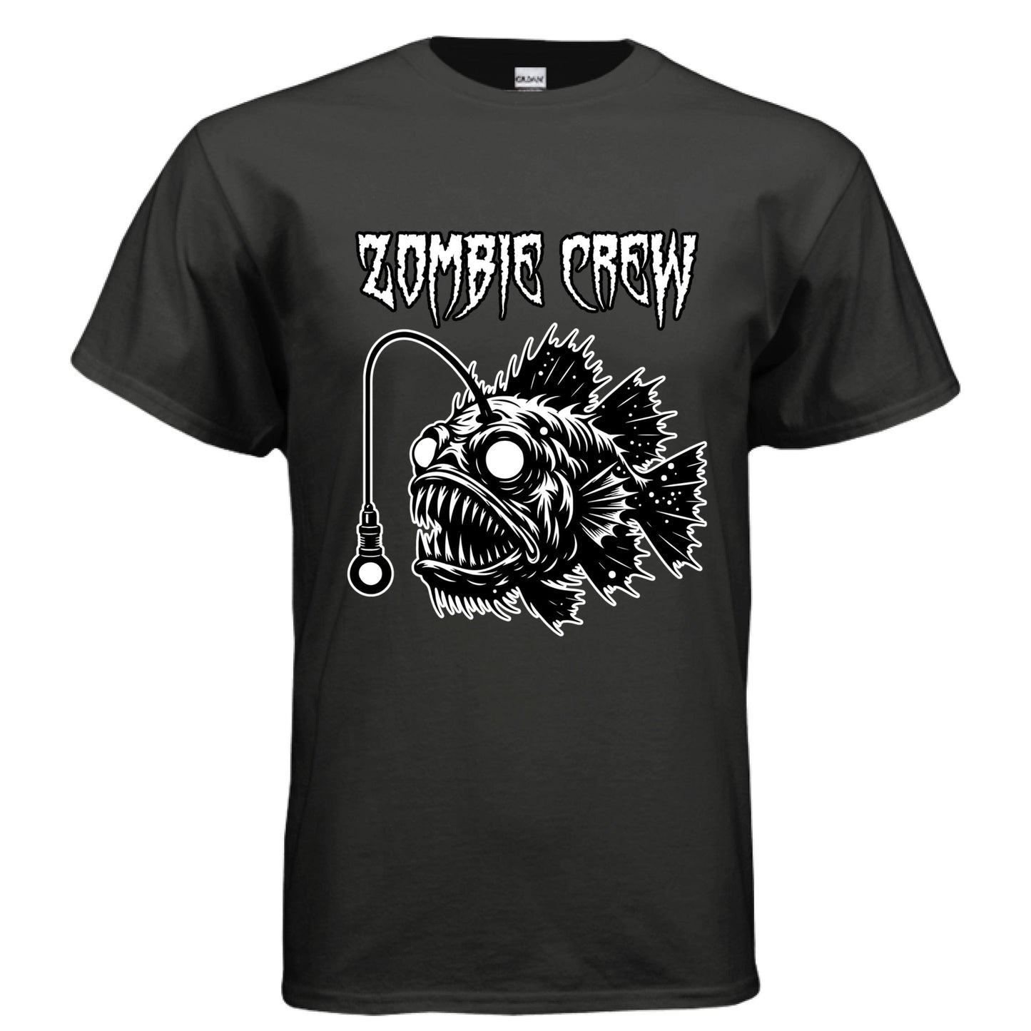 Grave Digs Zombie Crew Angler Fish T-shirt