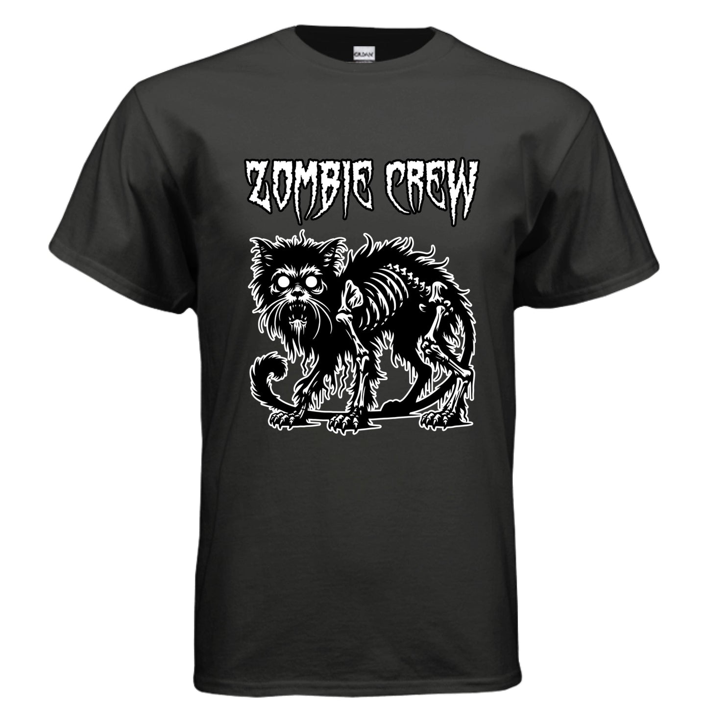 Grave Digs Zombie Crew Cat T-shirt