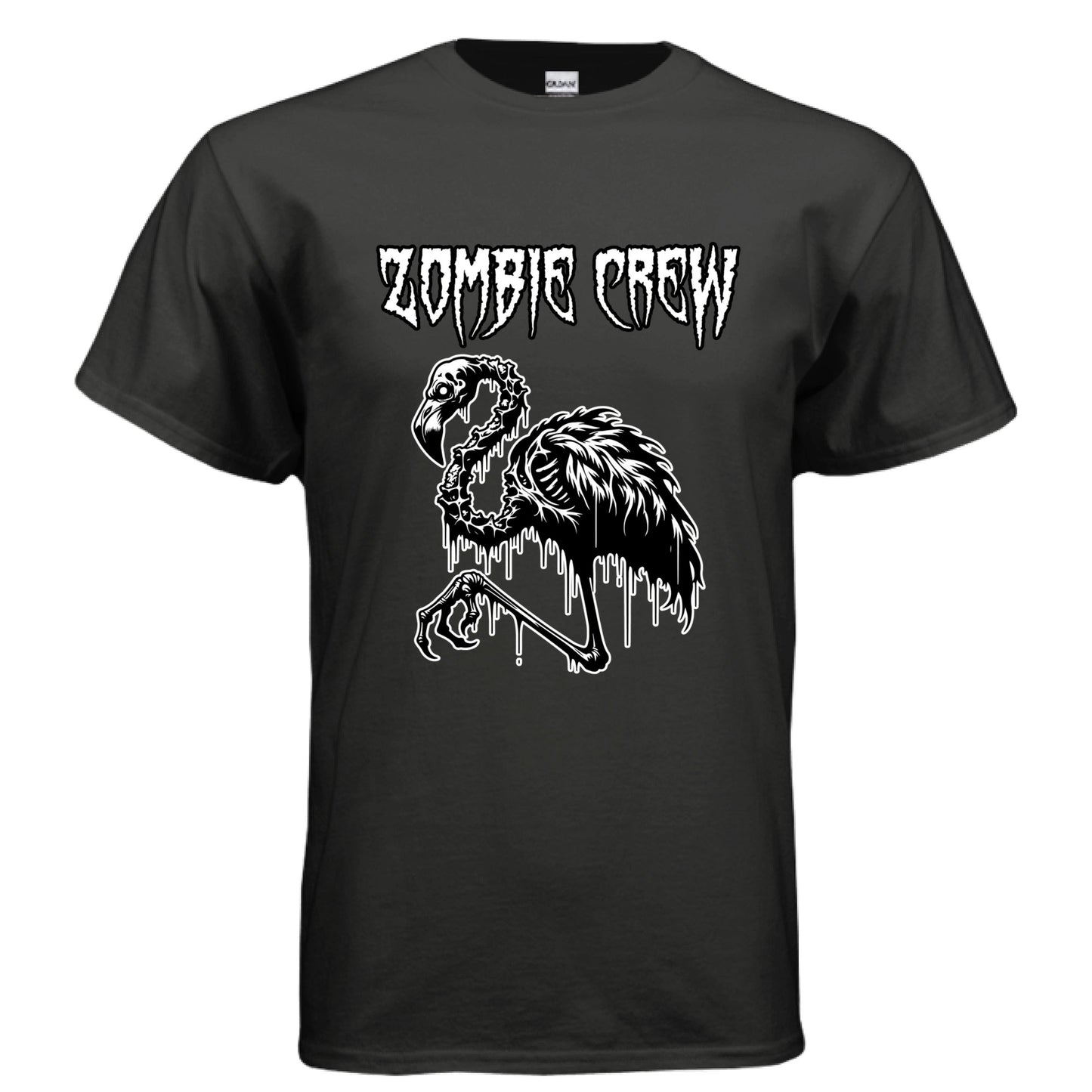 Grave Digs Zombie Crew Flamingo T-shirt