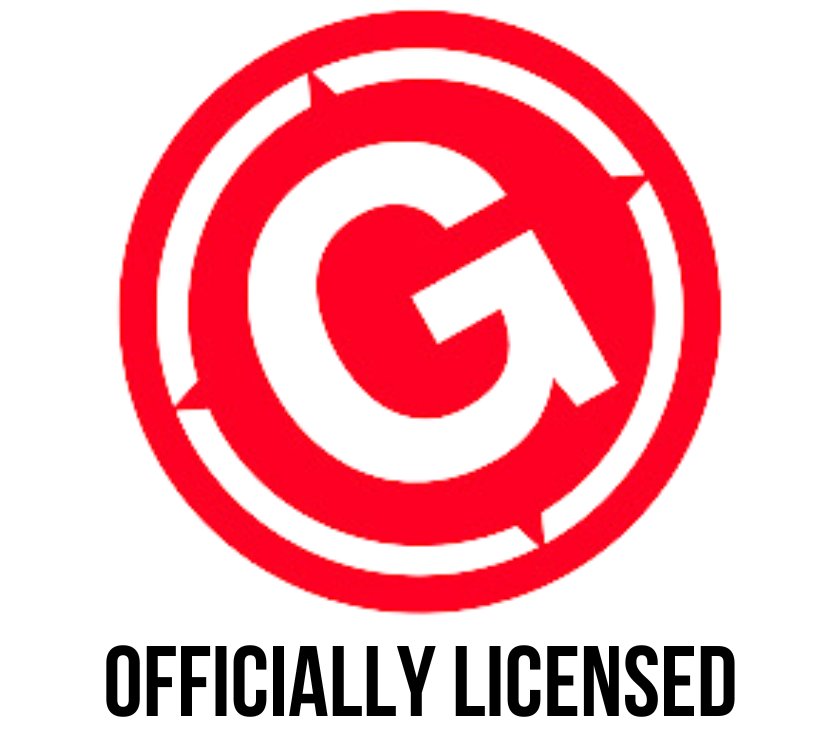 Officially Licensed Ghost merchandise badge confirming this authentic Ghost Logo Snapback Hat is genuine licensed band merchandise.