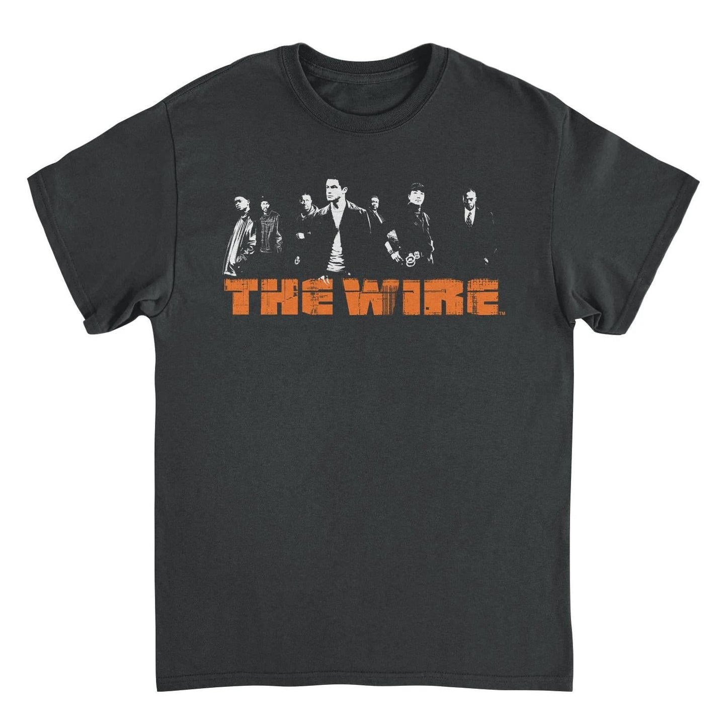 The Wire The Wire Cast Black T-Shirt by HandyShopping4U2