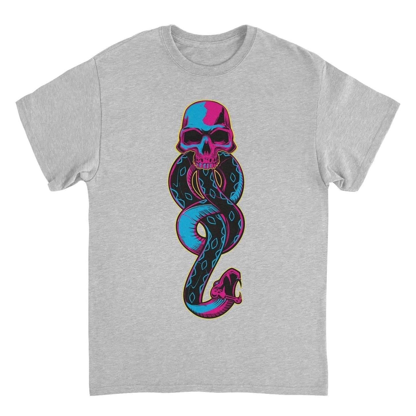 Harry Potter Voldemort Dark Mark Sport Grey T-Shirt by HandyShopping4U2