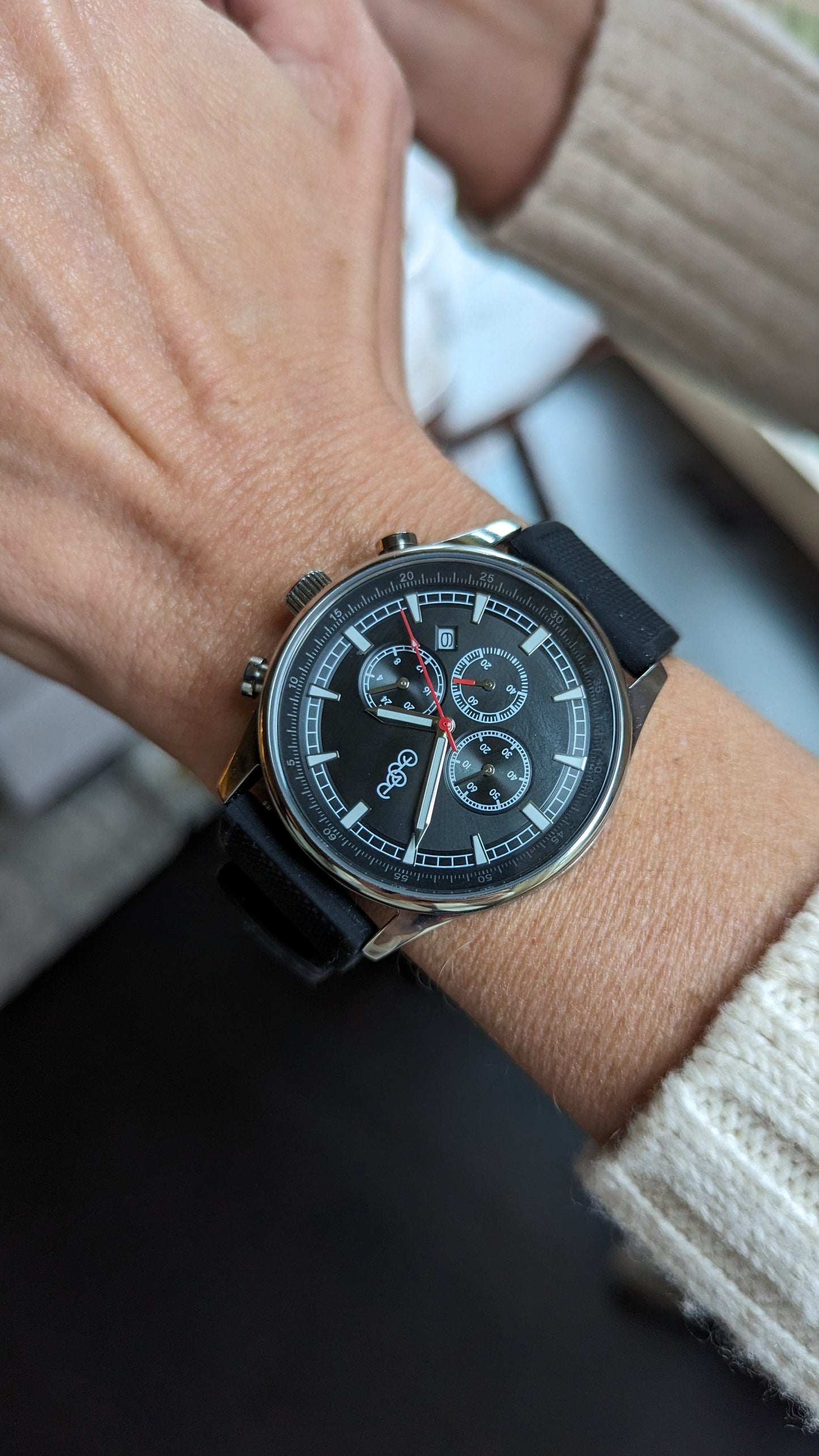 Black Sport Chronograph